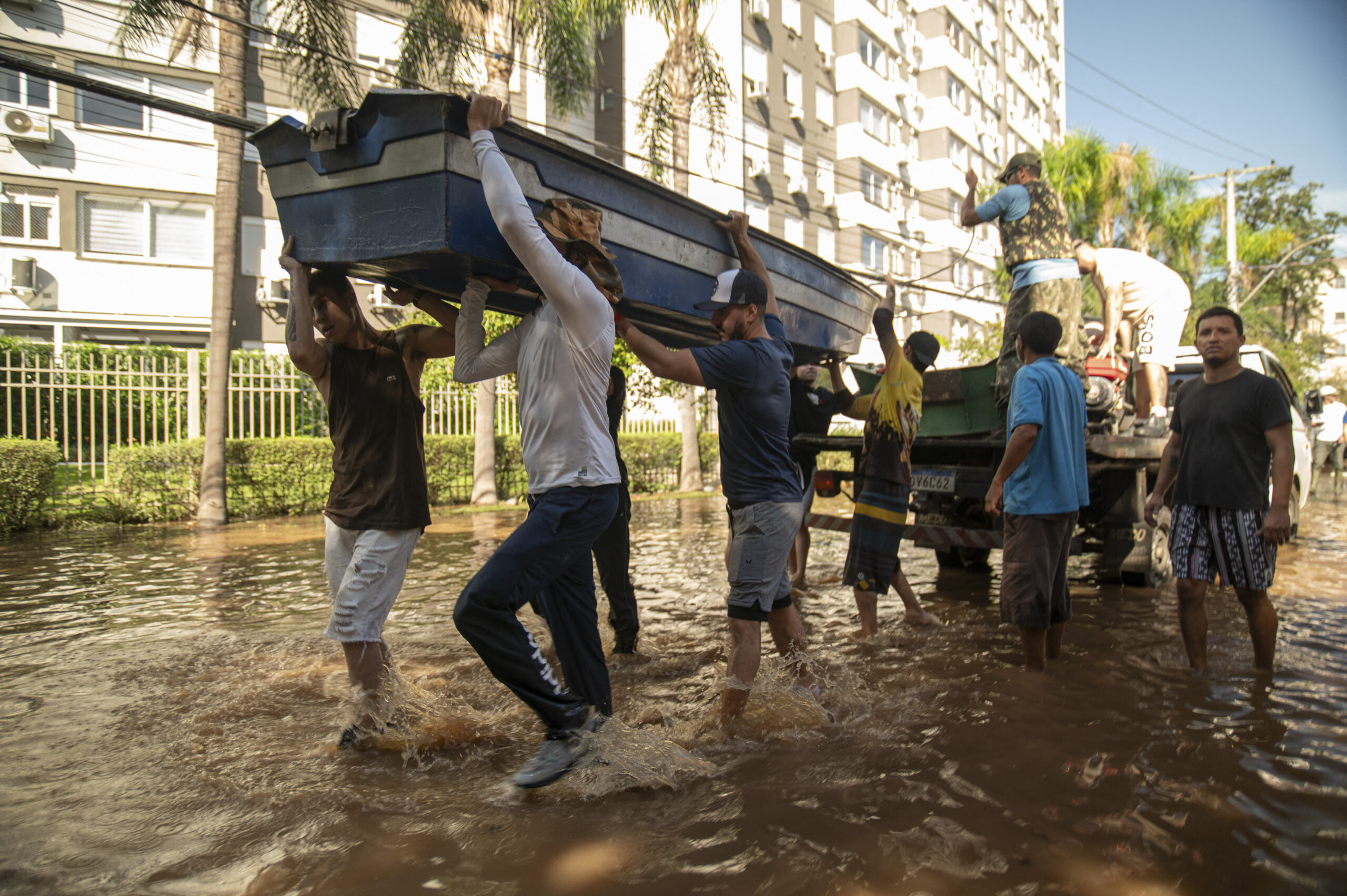 No letup yet for flood-battered southern Brazil