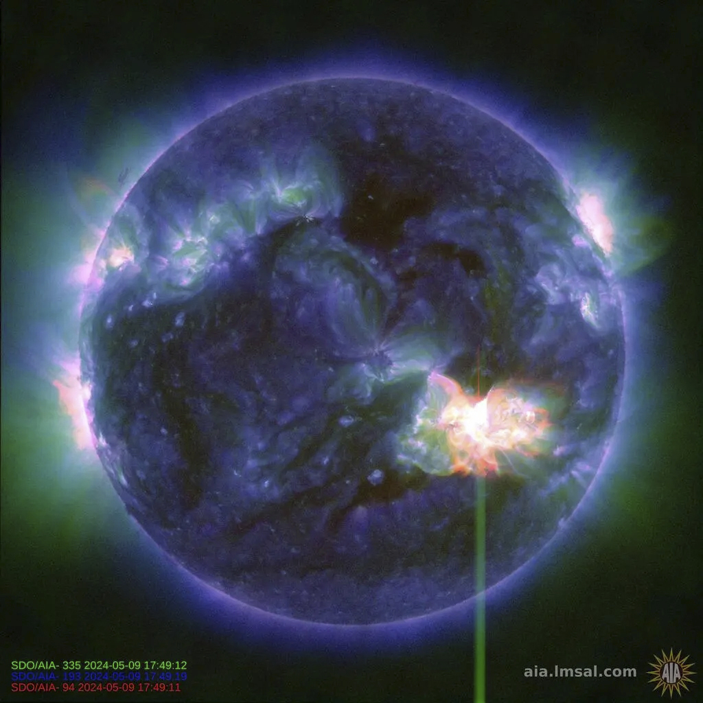 First 'extreme' solar storm in 20 years brings spectacular auroras