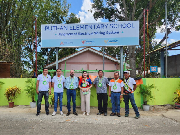Vivant Bantayan School wiring system