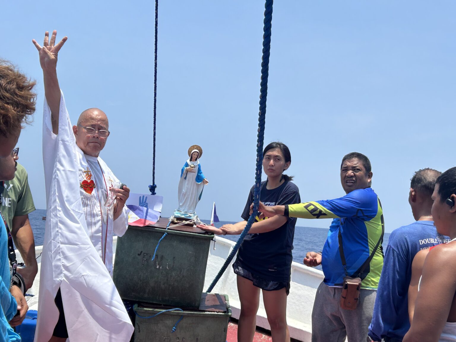 How St. Benedict medallion saved priest from drowning in West Philippine Sea