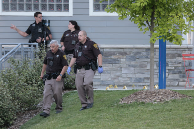 Oakland County Sheriff Evidence Technicians document the scene where a shooting took place at Brooklands Plaza Splash Pad in Rochester Hills, Michigan, on June 15, 2024. US Surgeon General Vivek Murthy on June 25, 2024, issued a landmark advisory declaring gun violence a "public health crisis" and calling for wide-ranging firearm controls that have historically met stiff political opposition. The advisory is the first such major report on gun violence from a surgeon general, whose office has limited authority but plays a significant role in public health issues.