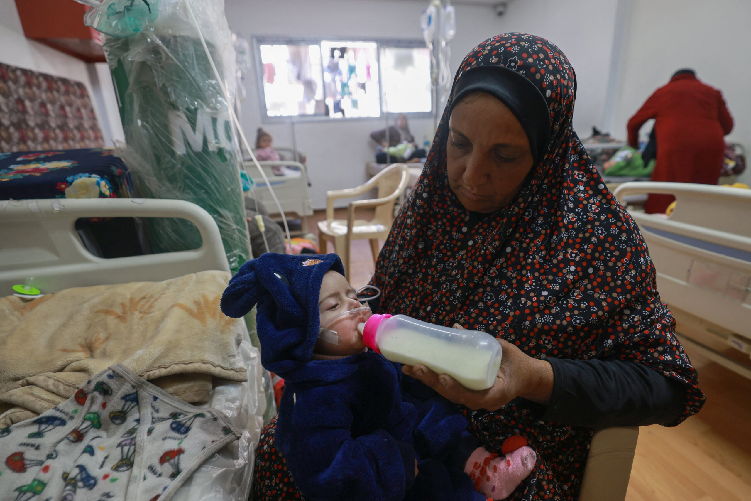 Gaza mothers search for milk as malnutrition hits