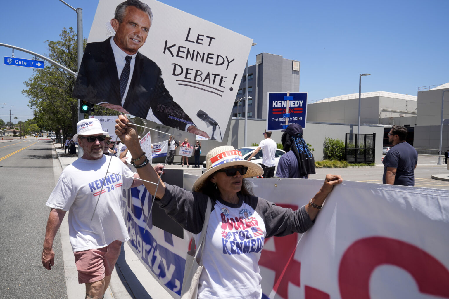 Robert F. Kennedy Jr. didn't make the debate stage