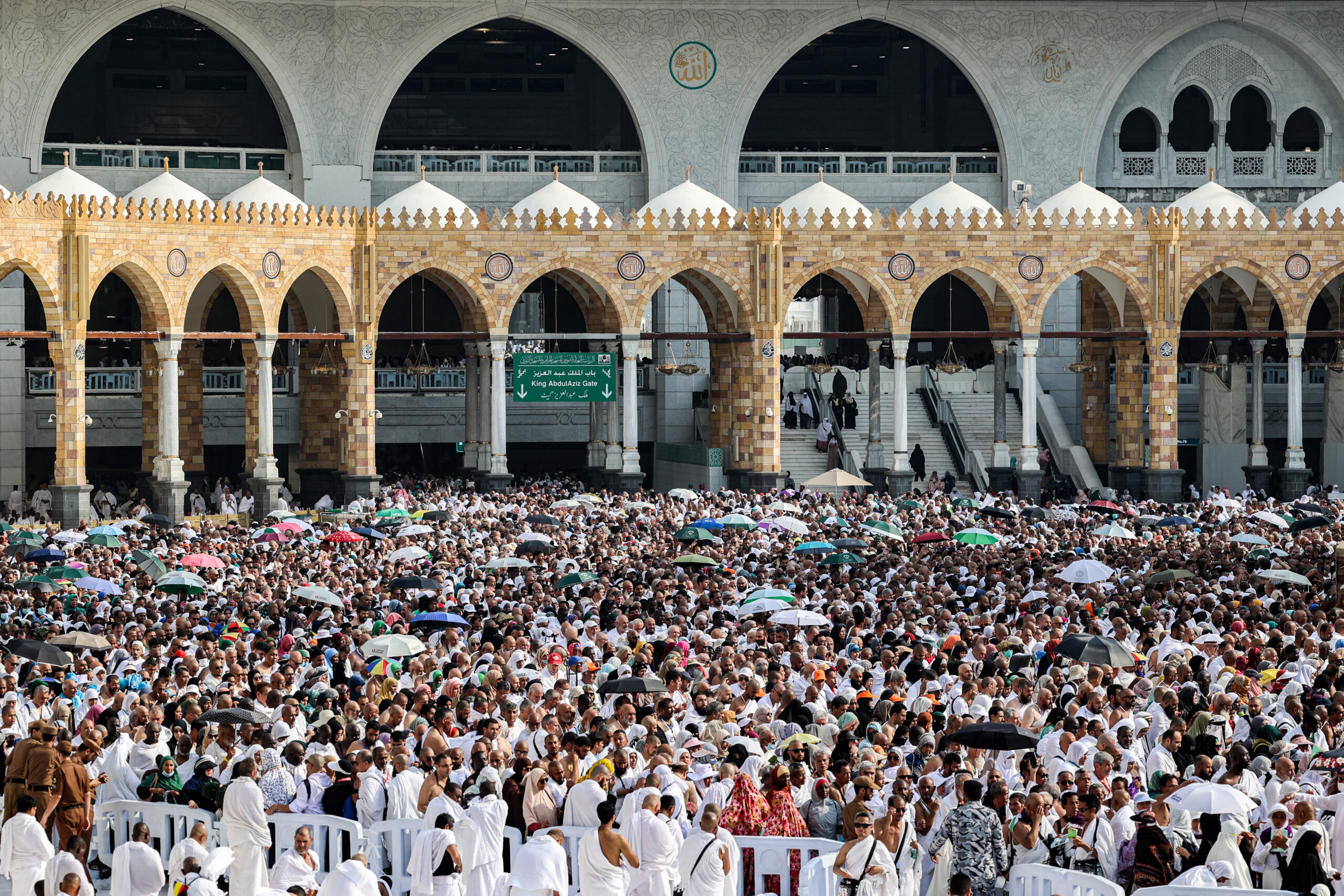 Saudi Arabia said on Saturday that security forces had cleared hundreds of thousands of unregistered pilgrims from Mecca ahead of the hajj which begins next week. 