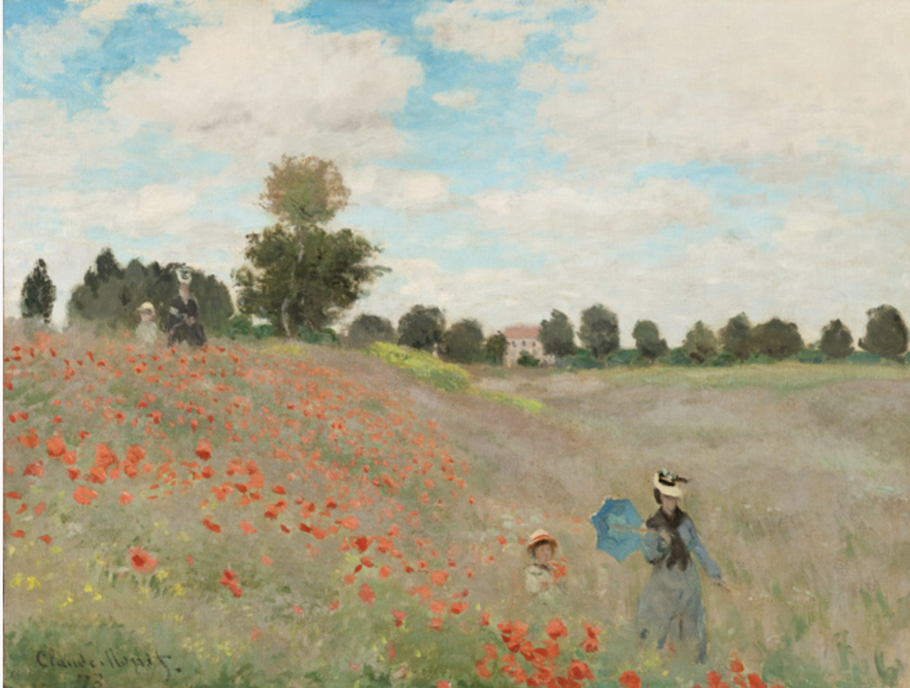 Coquelicots by Claude Monet
