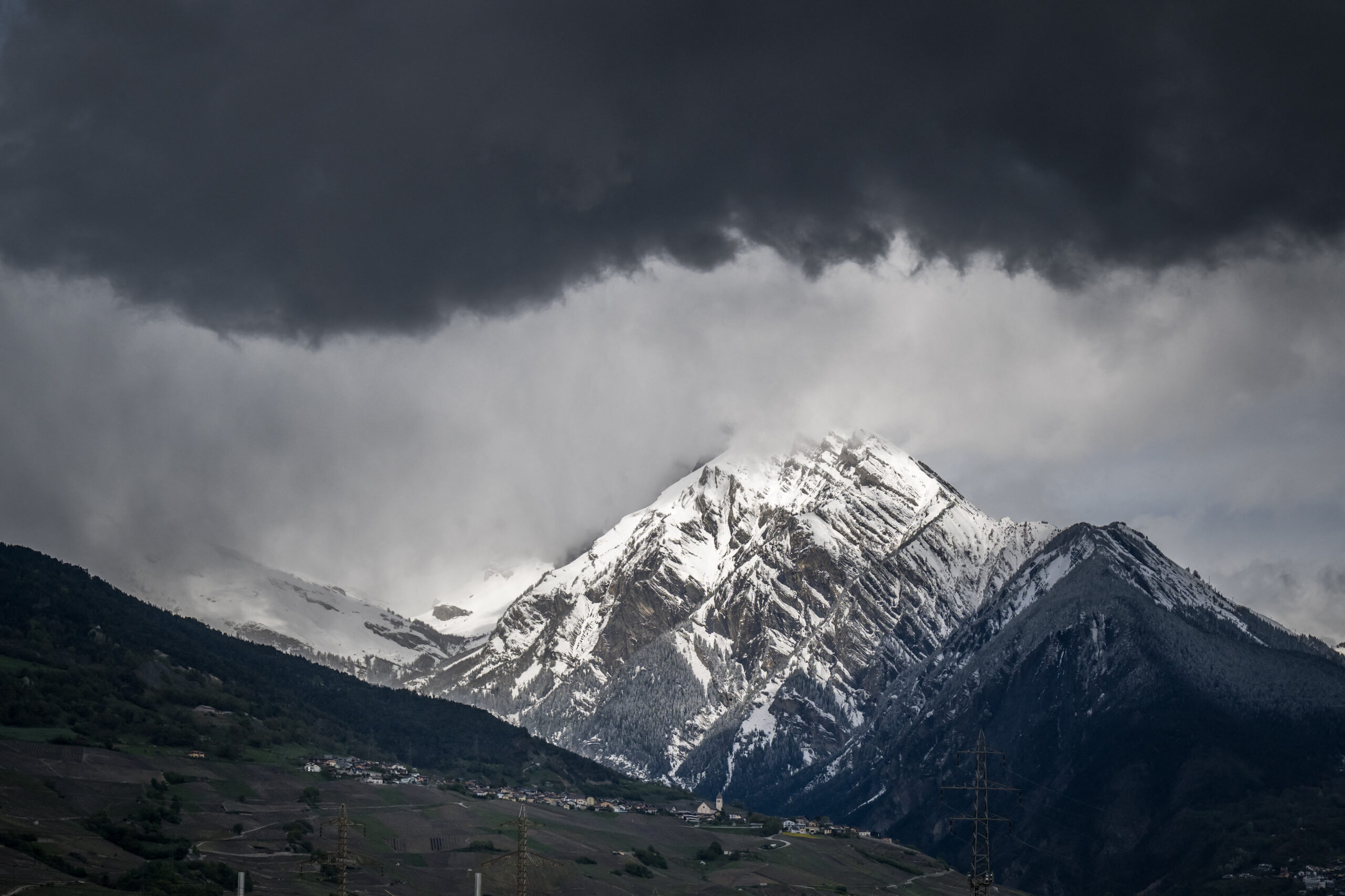 Swiss landslide