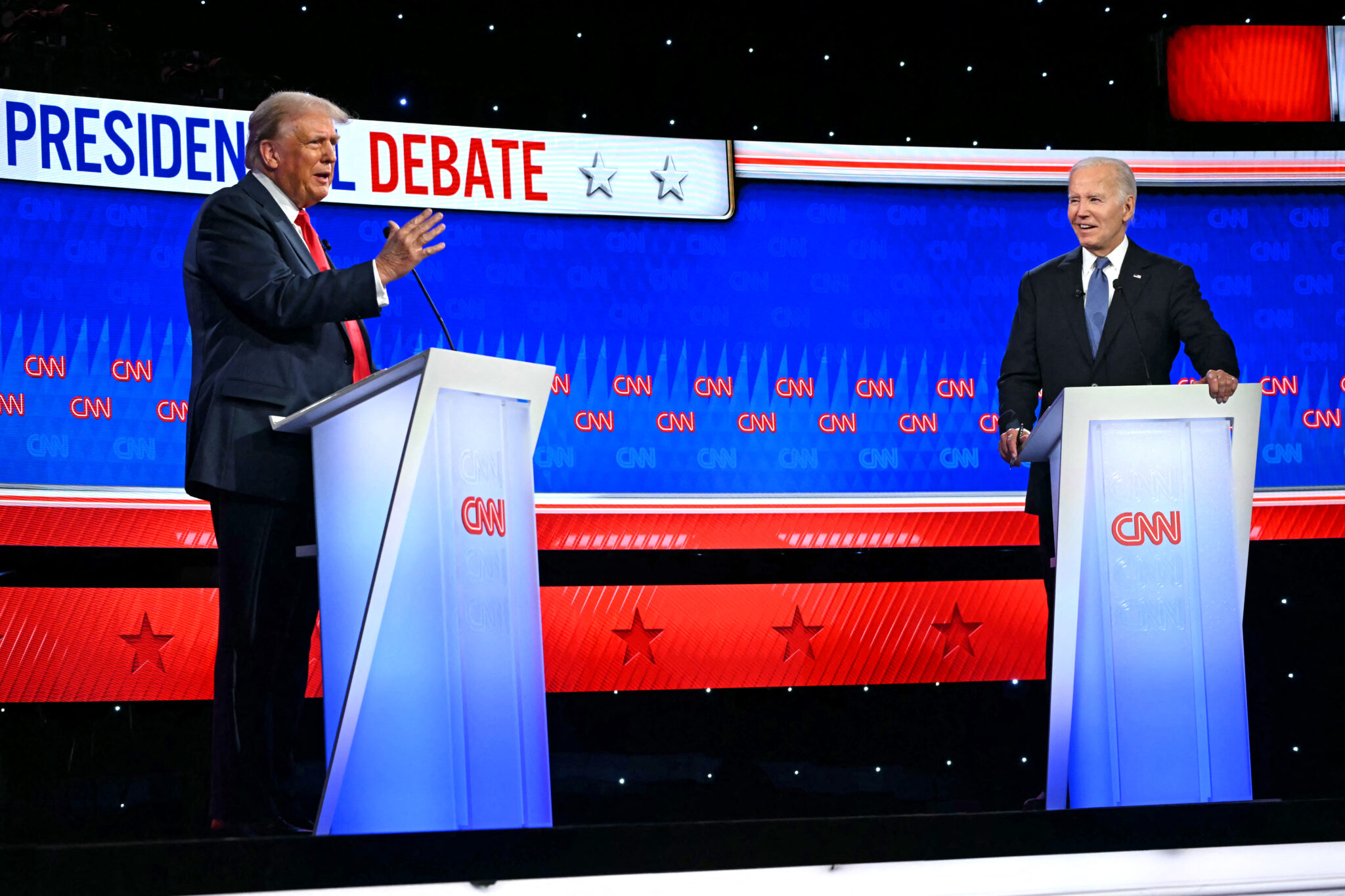 Biden, Trump clash sharply on records in high-stakes debate