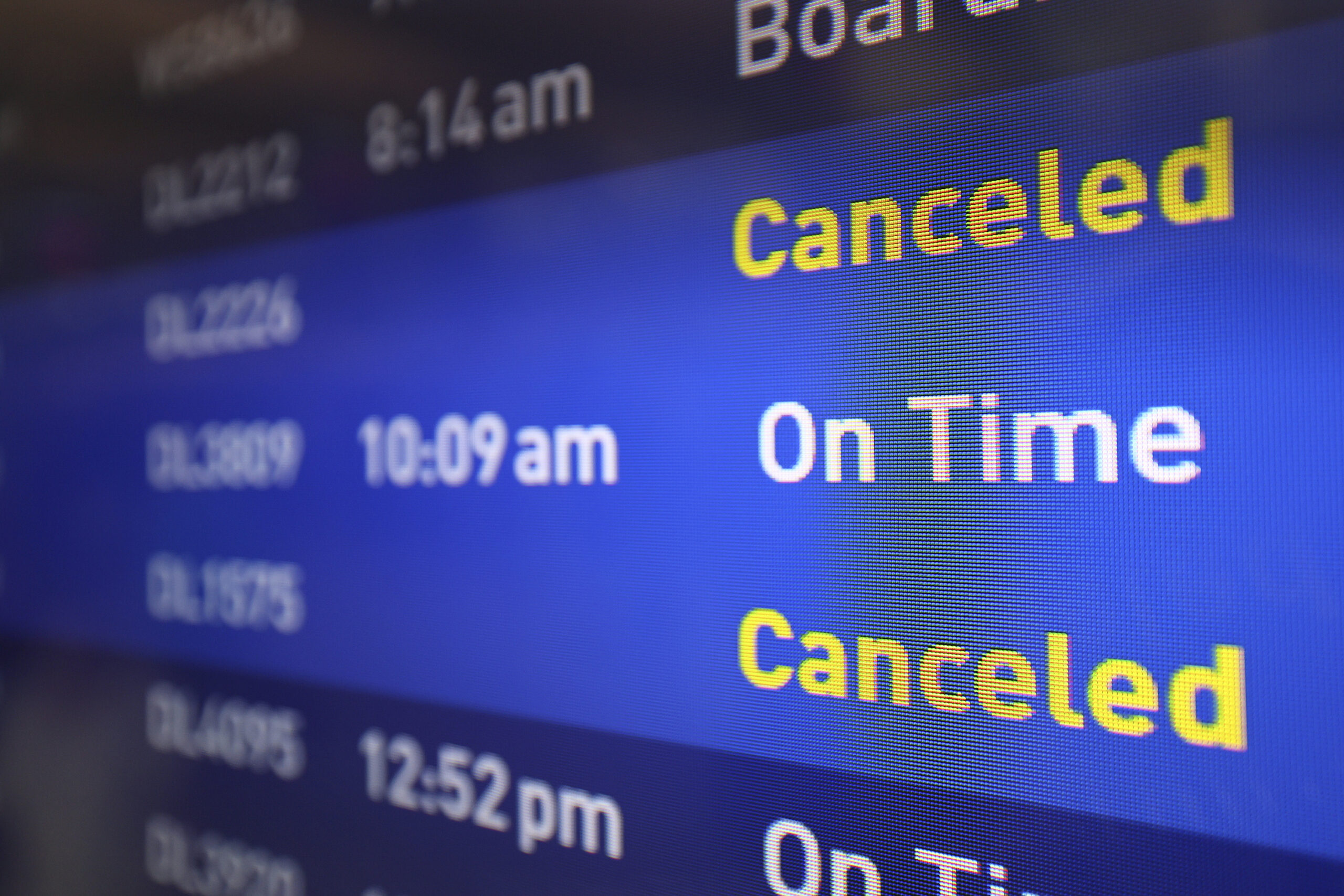 Still due to massive IT outage, various flights canceled for July 20