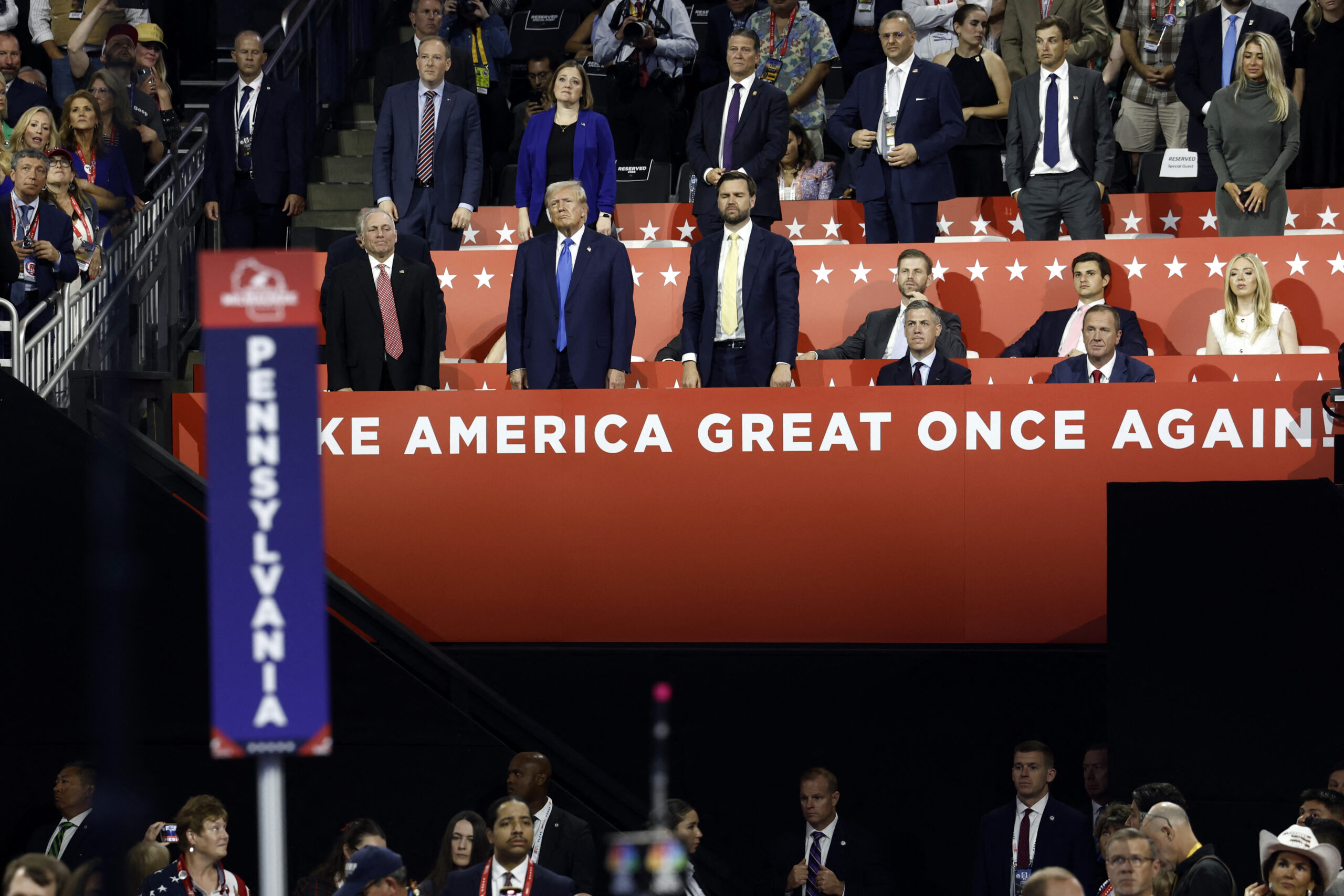 At Republican convention, Trump watches ex-rivals fall in line