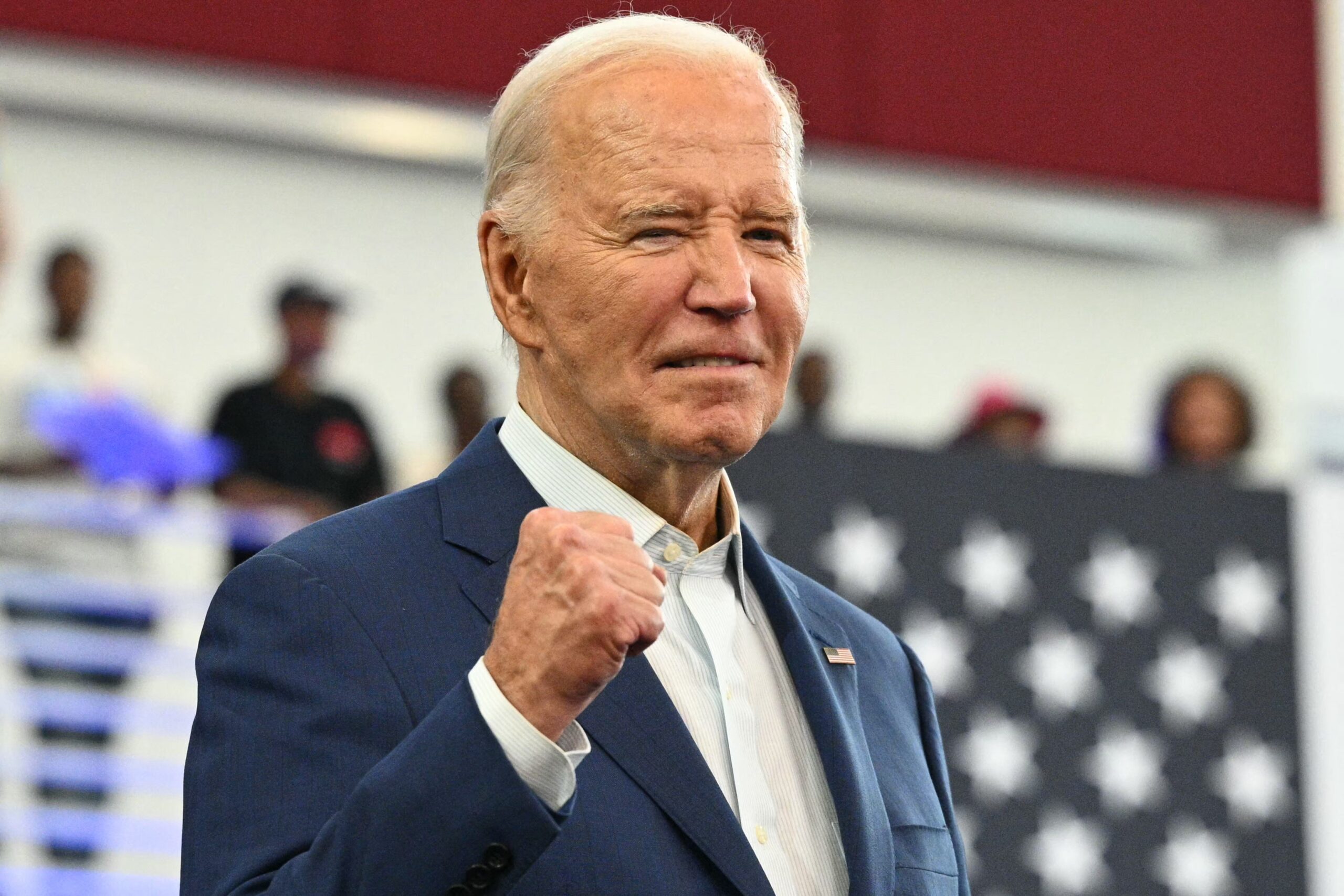 Biden defiant on campaign trail but pressure mounts