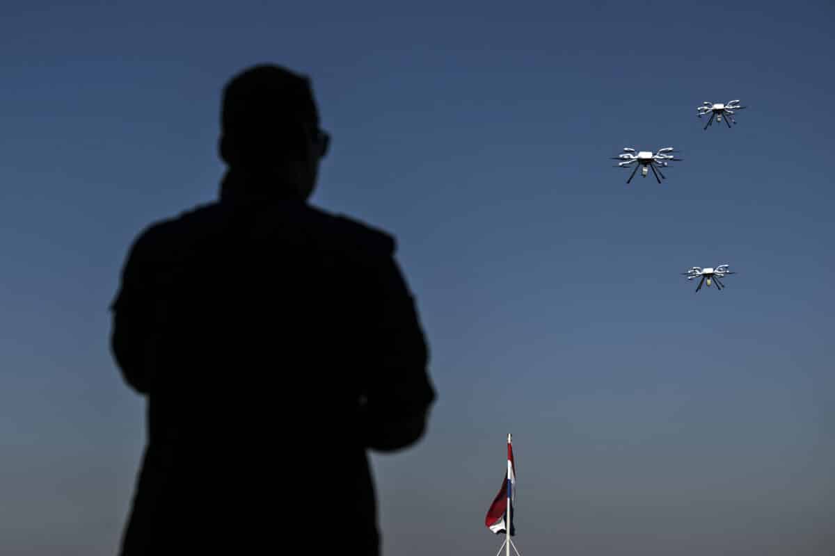 PORTUGAL-NATO-DEFENCE-MILITARY-DRONE-DRILL