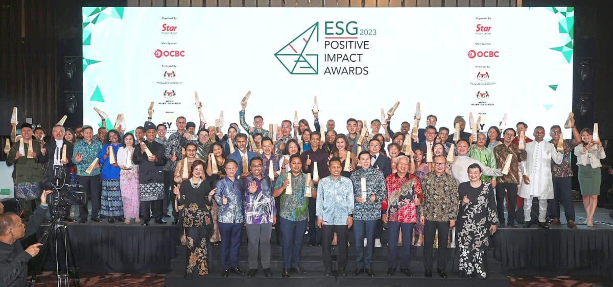 A total of 64 awards presented to Malaysian companies for outstanding leadership in ESG excellence