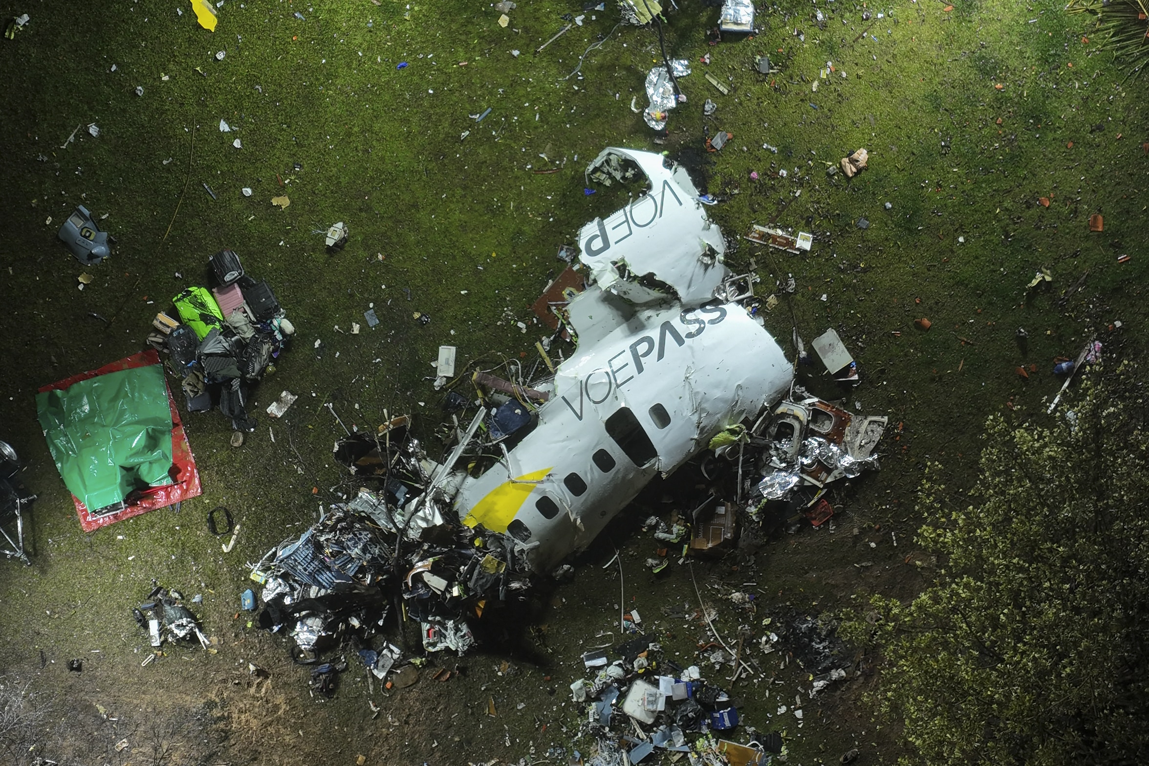 Brazil buries pilot who died in plane crash that killed 62