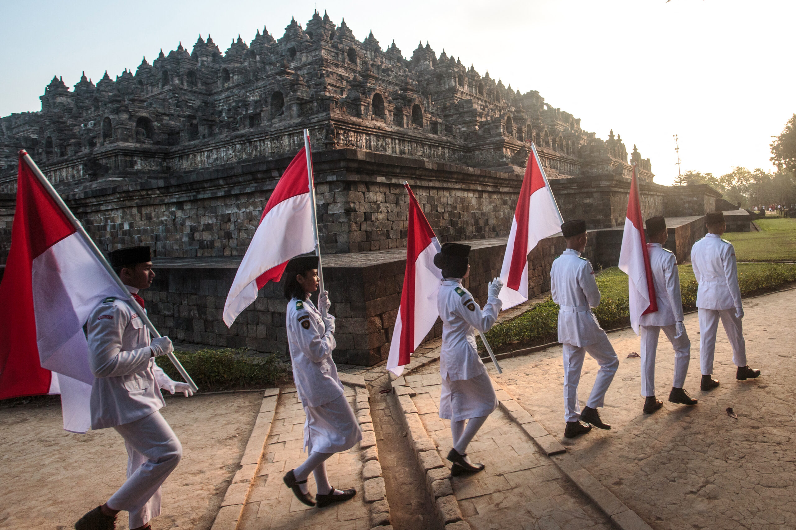 Indonesia celebrates Independence Day in future capital