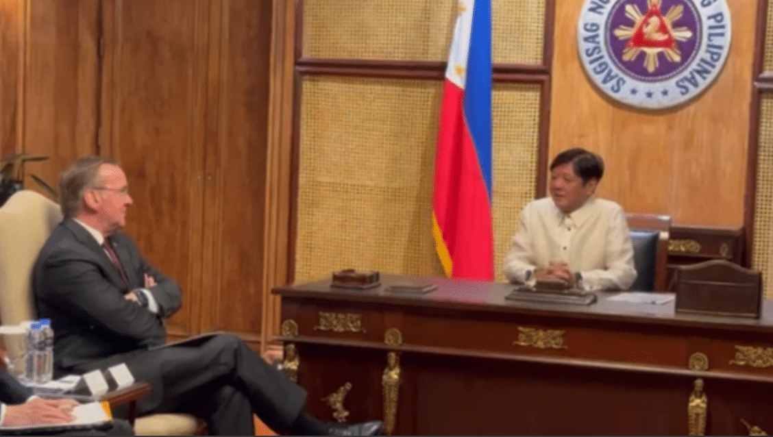 LOOK: Marcos meets with German minister of defense