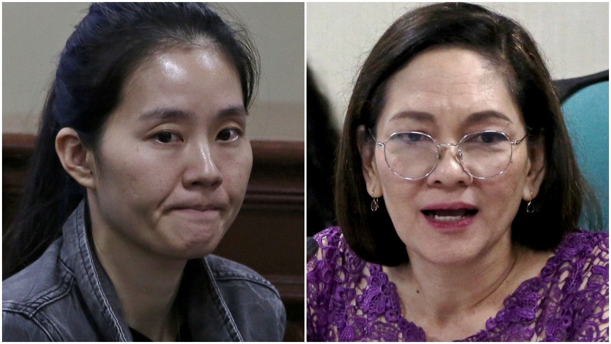 Shiela Guo and Risa Hontiveros—RICHARD A. REYES