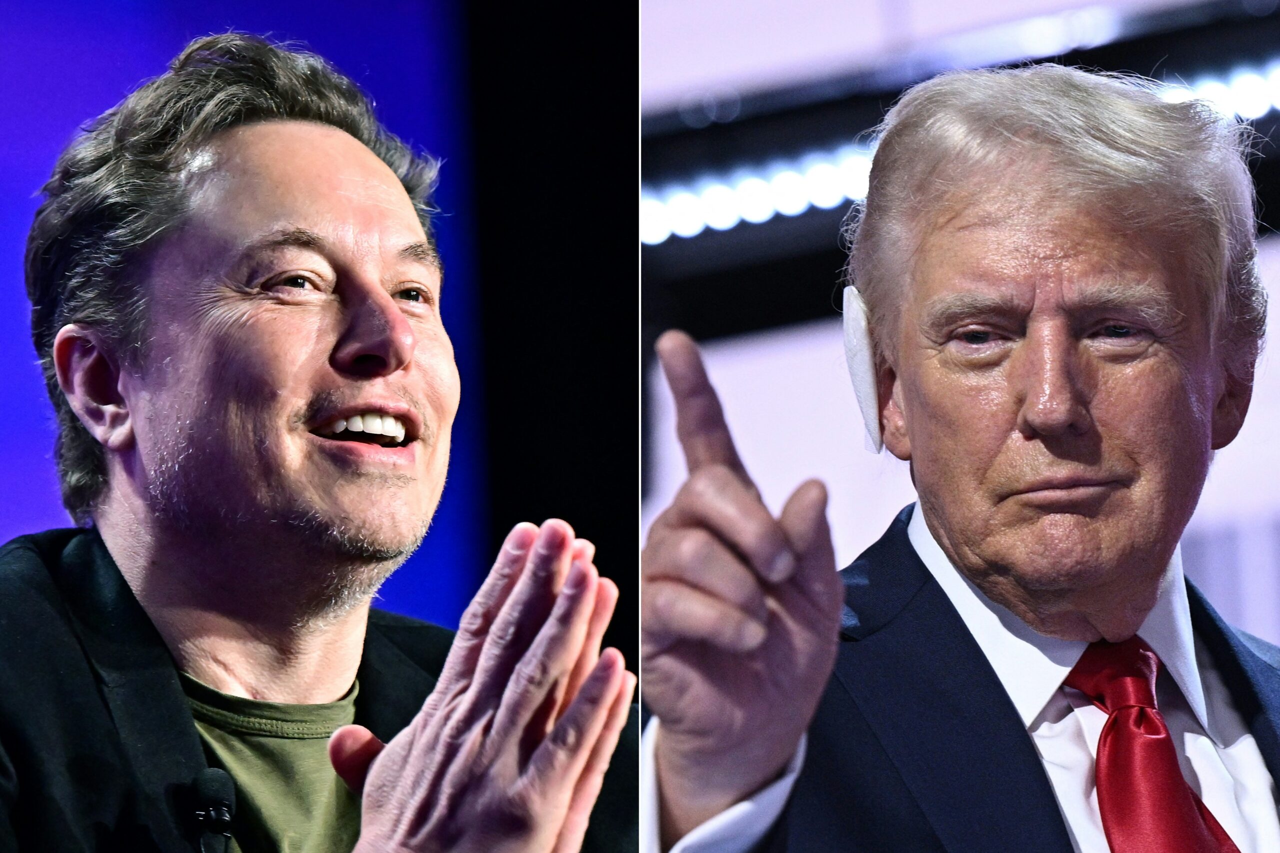 Trump holds meandering live 'chat' with backer Musk, after delay