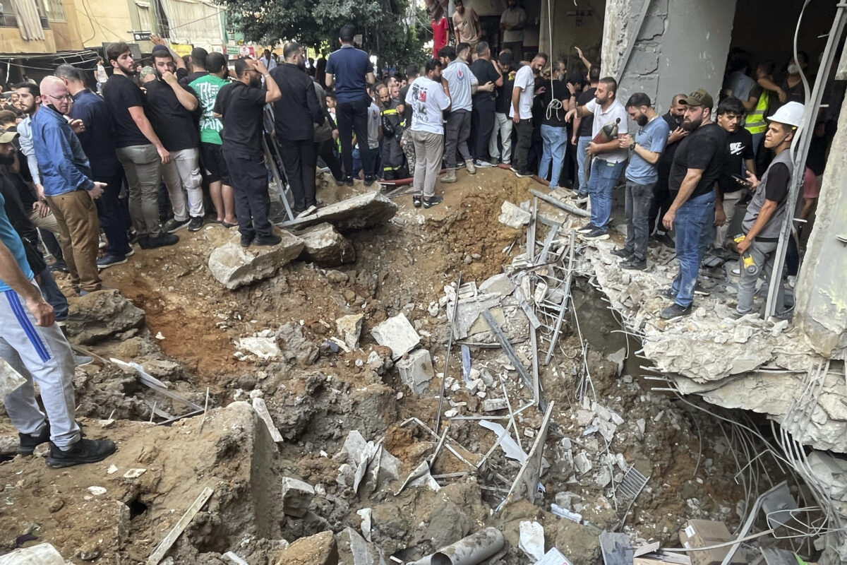 Hezbollah military official targeted in Beirut airstrike - Israel