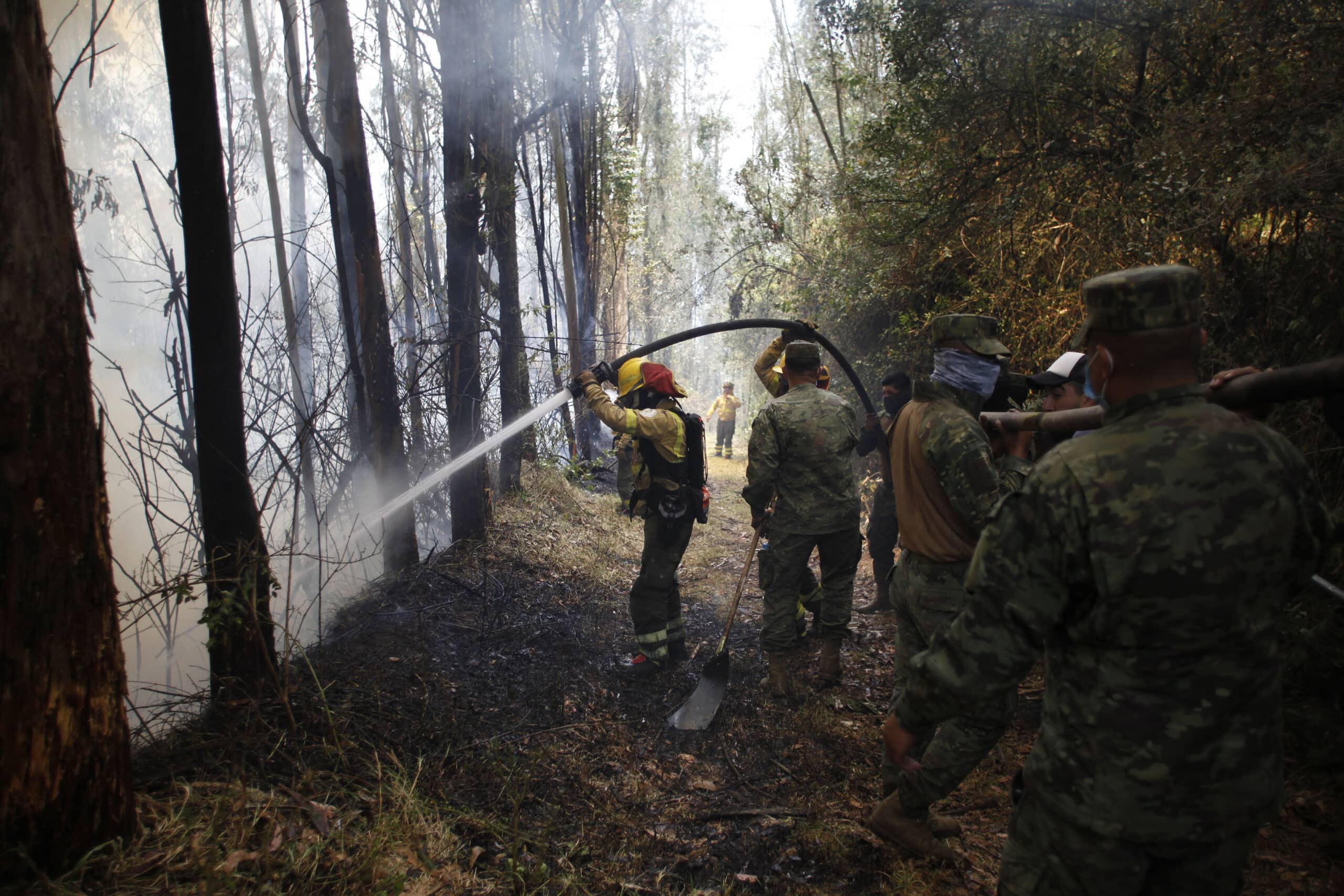 Ecuador capital 'under attack' from five wildfires