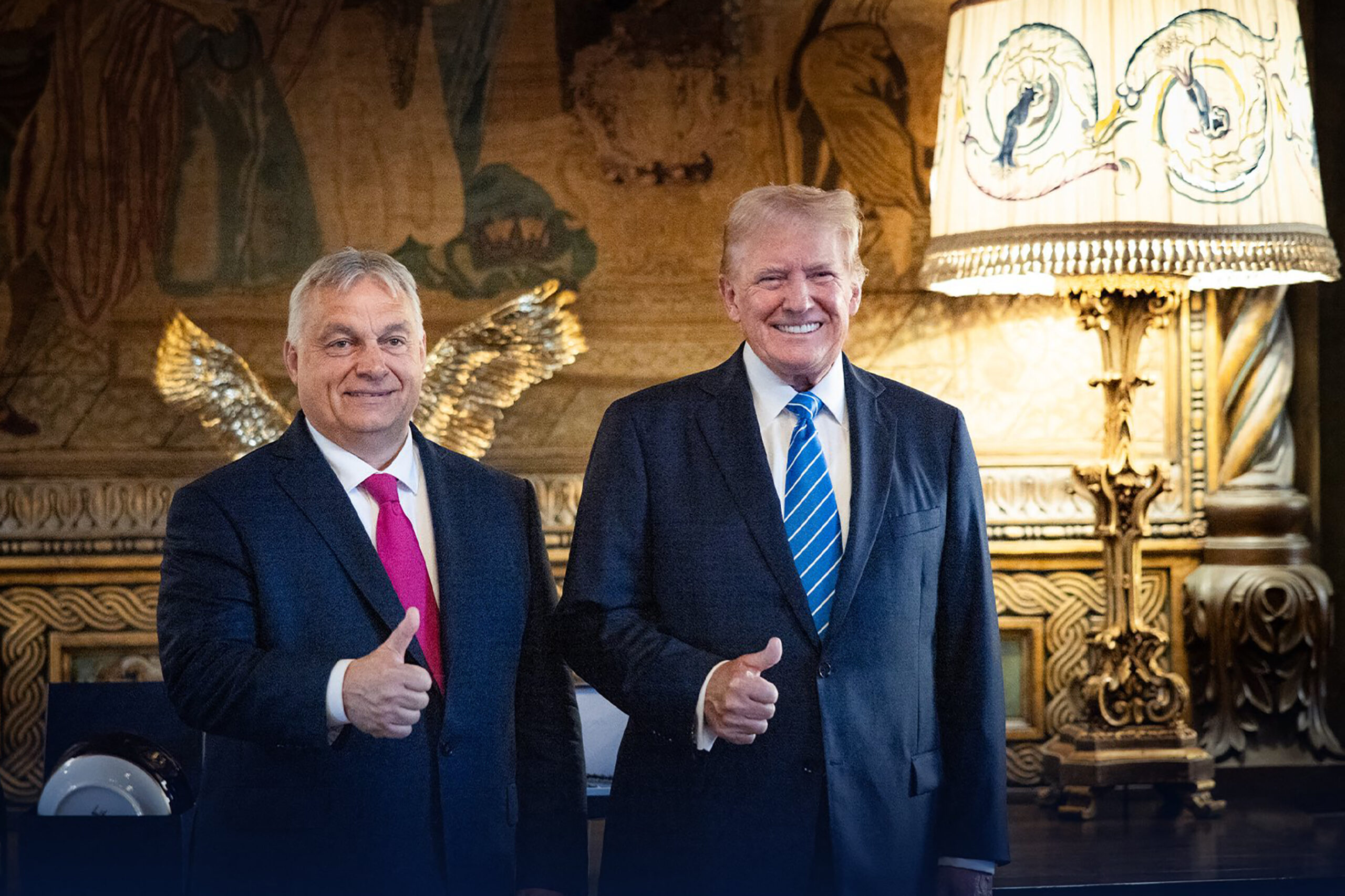 Friends: Donald Trump and Viktor Orban