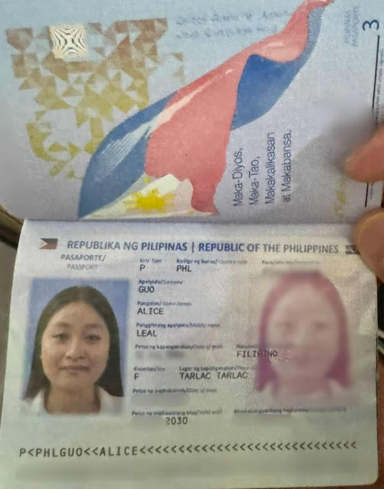 Dismissed Bamban mayor Alice Guo’s fraudulently acquired Philippine passport has been cancelled,  the Department of Foreign Affairs (DFA) said. 