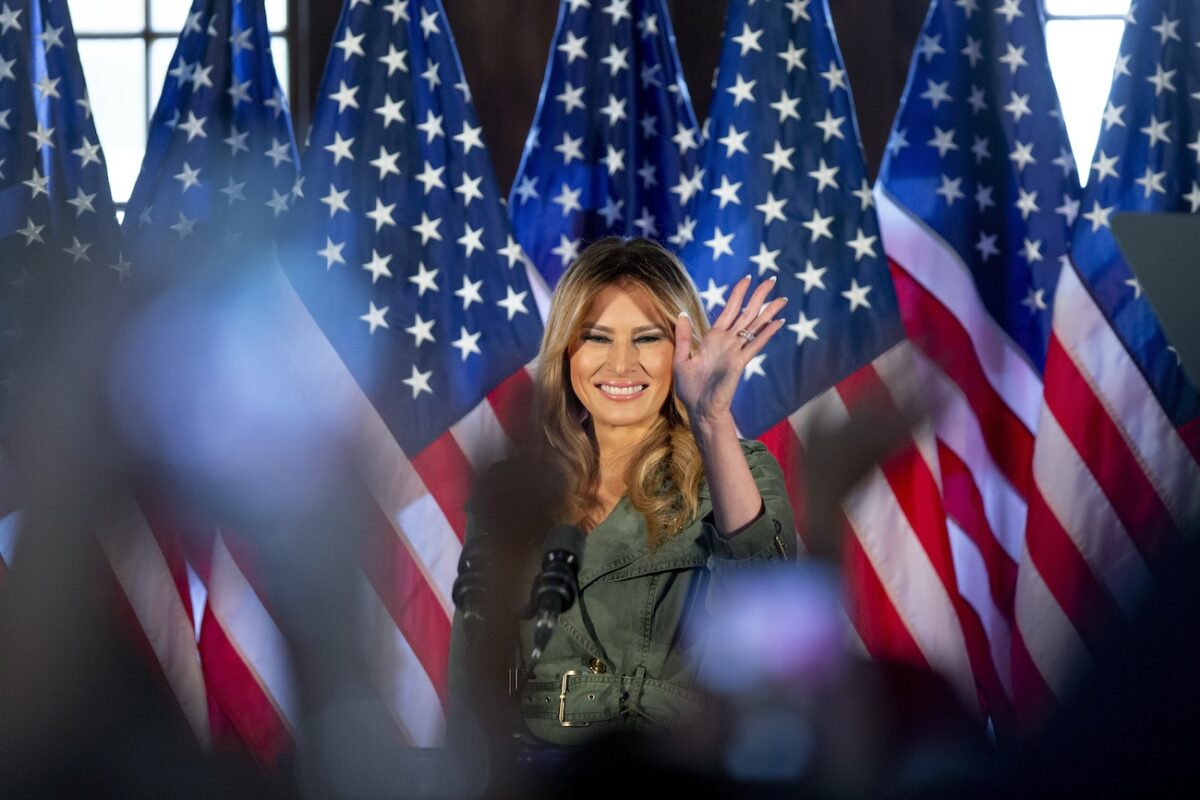 PHOTO: Melania Trump in 2020 presidential campaign