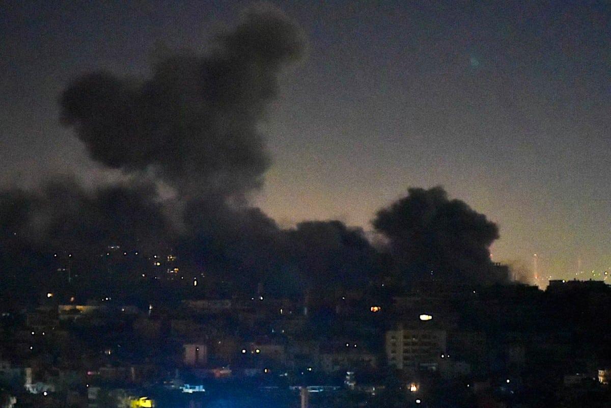 Israel strikes south Beirut after evacuation warnings