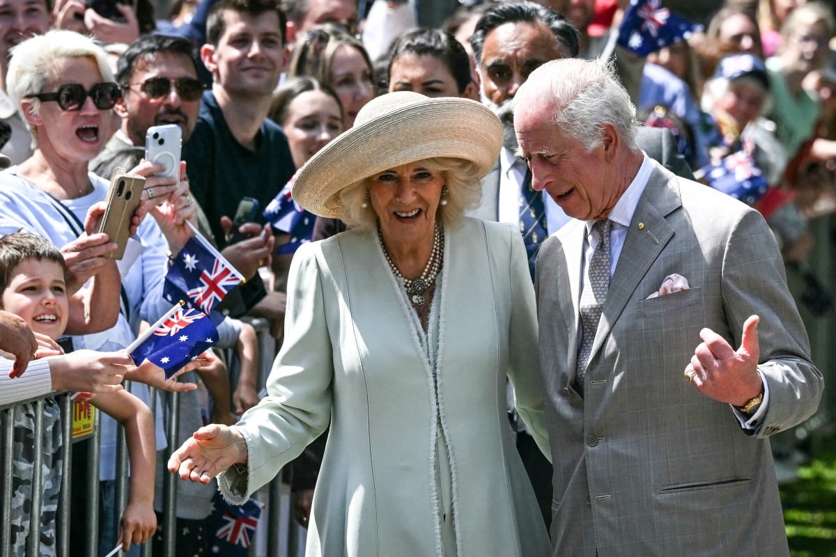 King Charles makes first public appearance on Australia tour