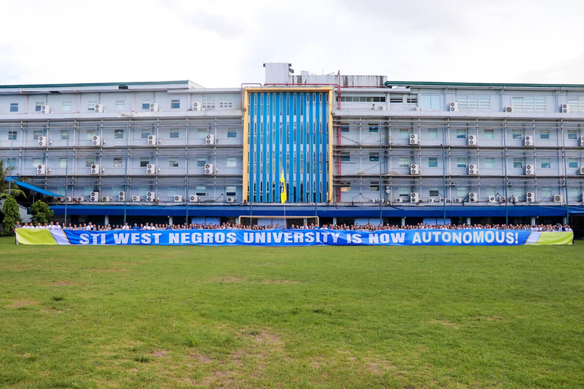 STI West Negros University granted autonomous status by CHED