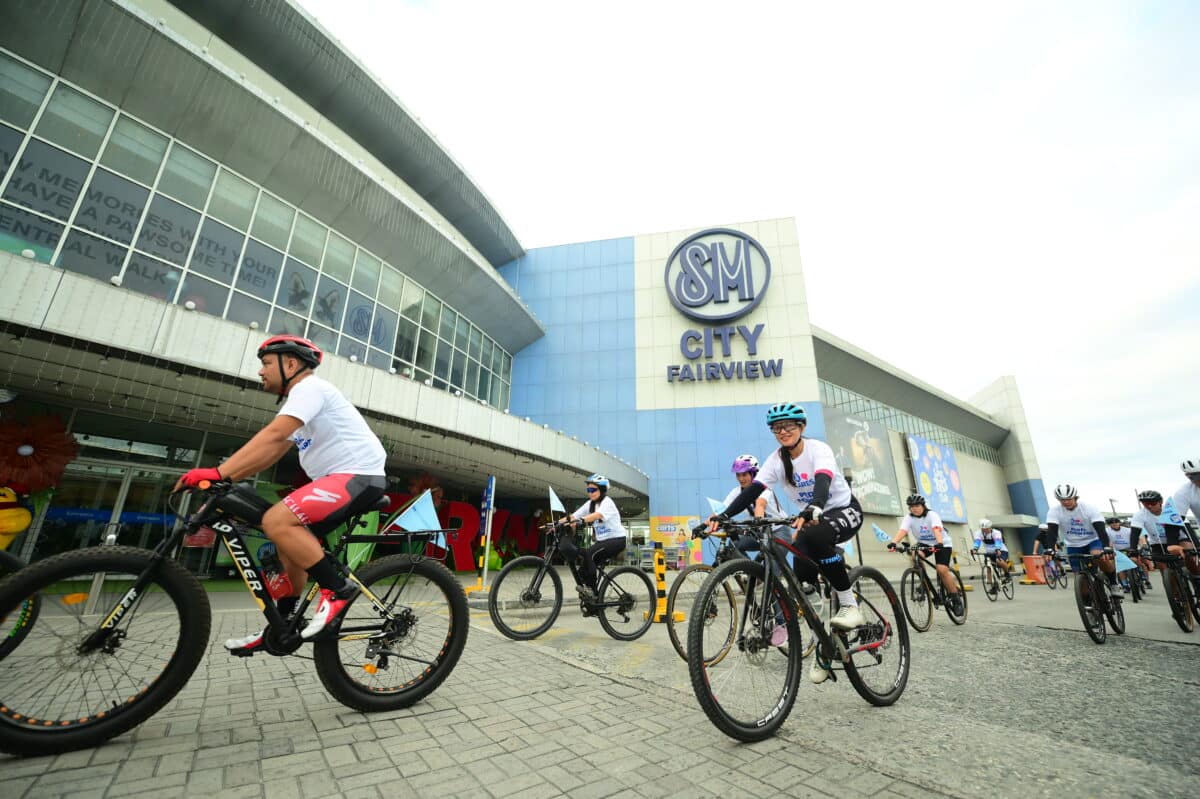 SM Supermalls bikers cycling Pedal Forward