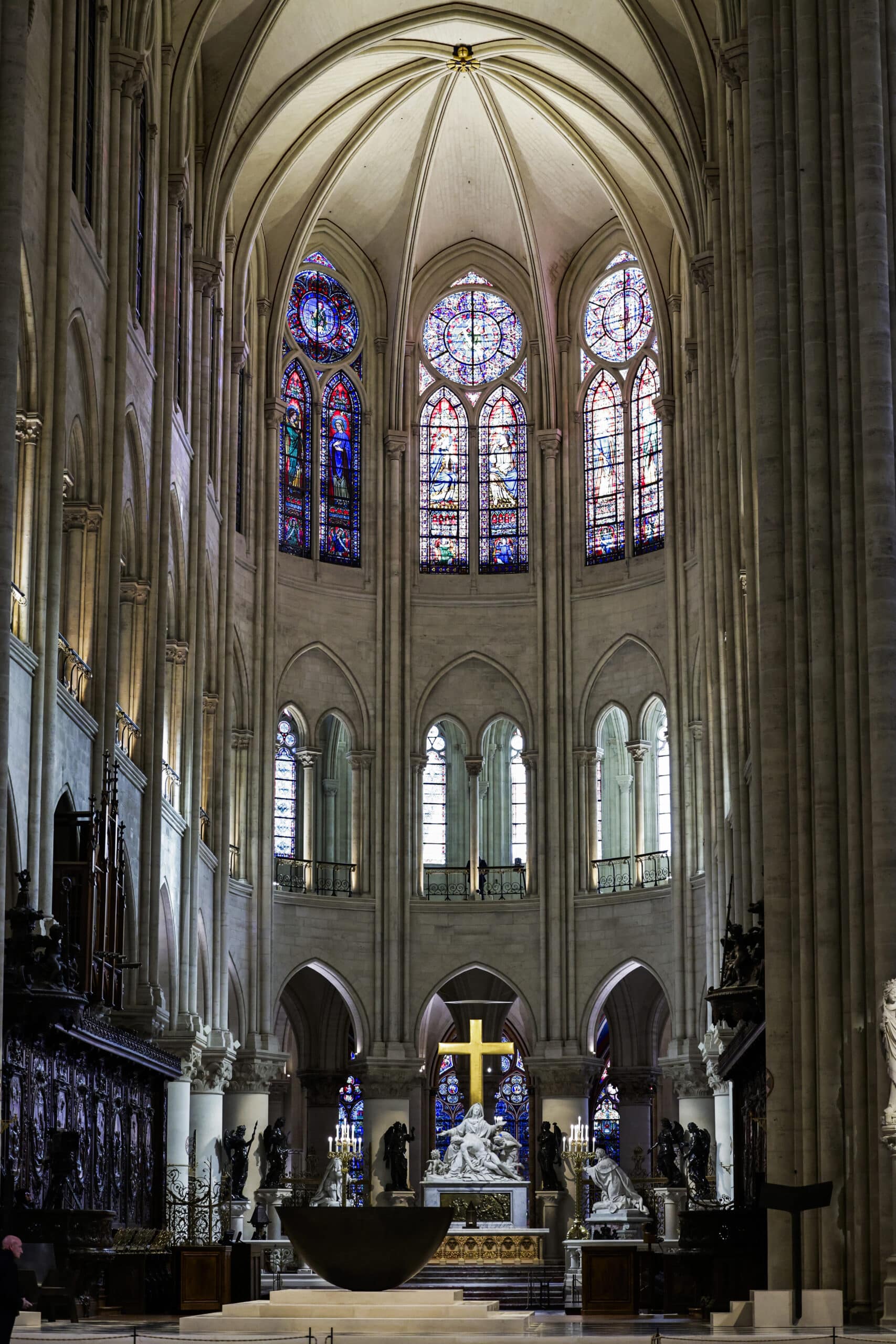 Notre Dame de Paris unveils new interior 5 years after disastrous fire