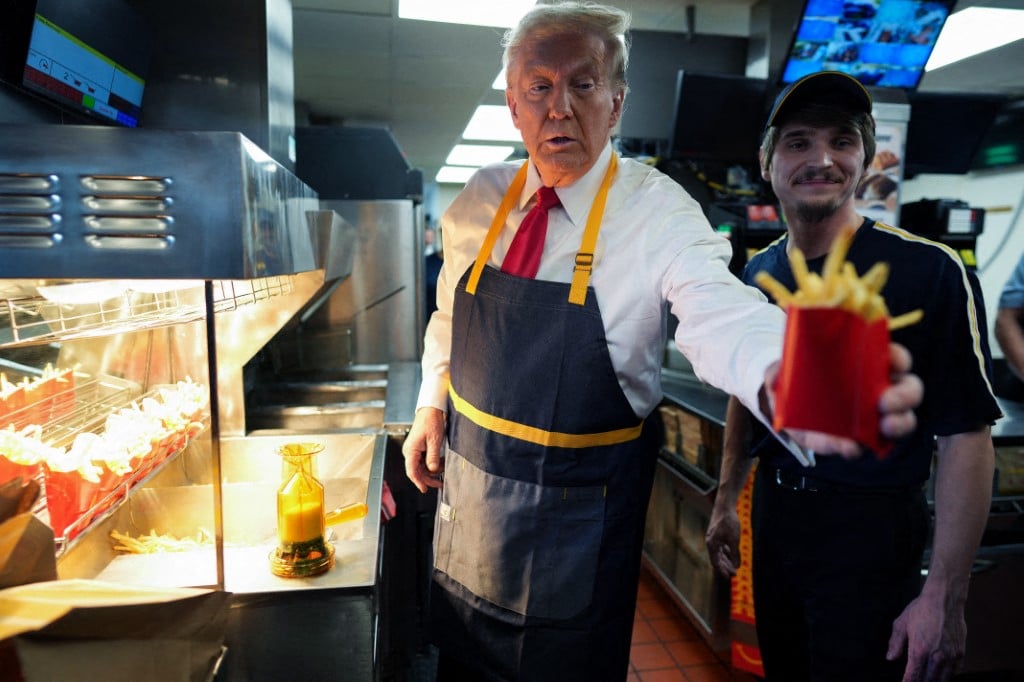 Fast food feast undercuts Trump health pledge