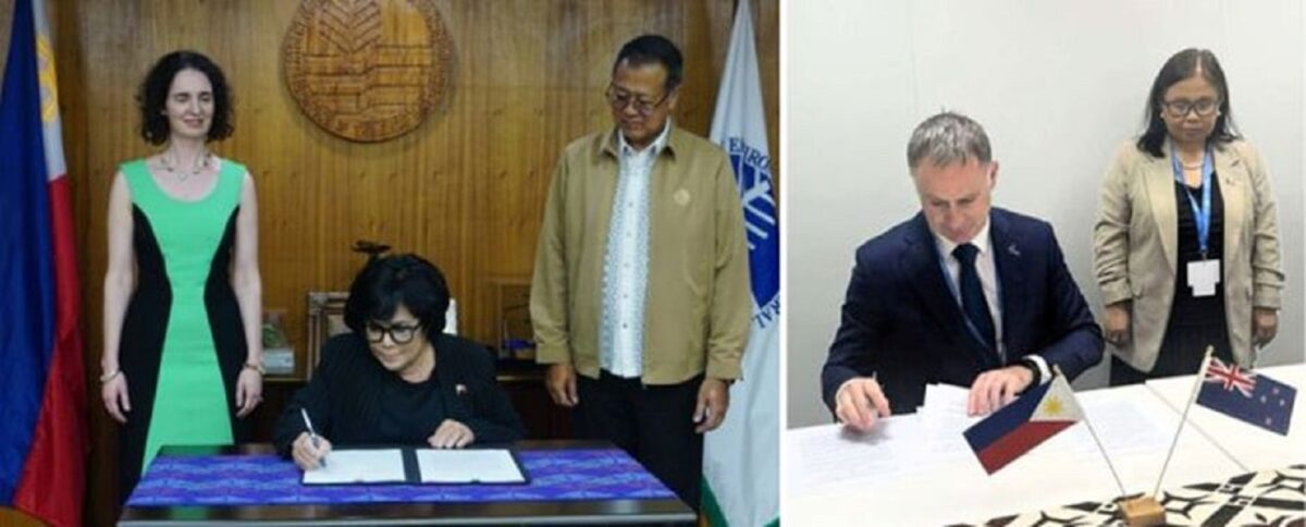 PH, New Zealand ink sustainable development deal to combat climate change