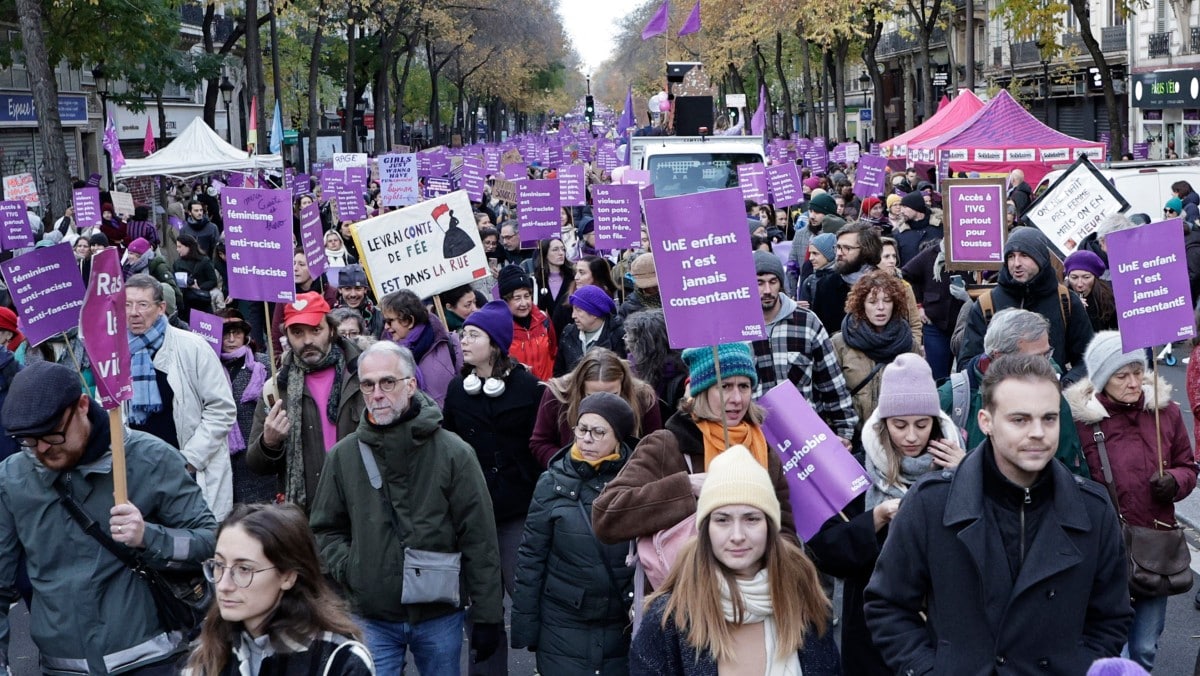 Mass rape trial sparks demonstrations across France