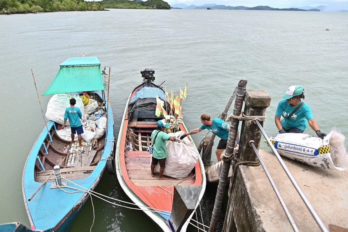 'New wave' as start-up sweeps up Thai ocean plastic