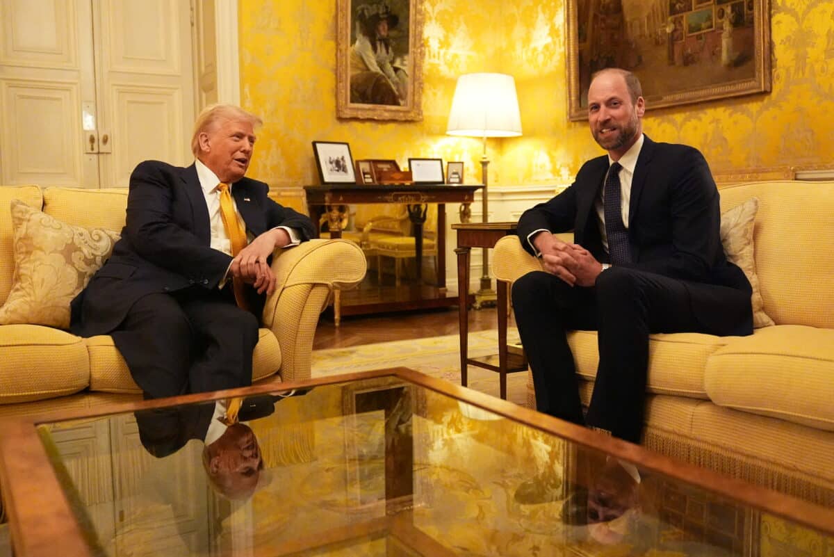 Trump meets 'good man' Prince William at Notre-Dame reopening