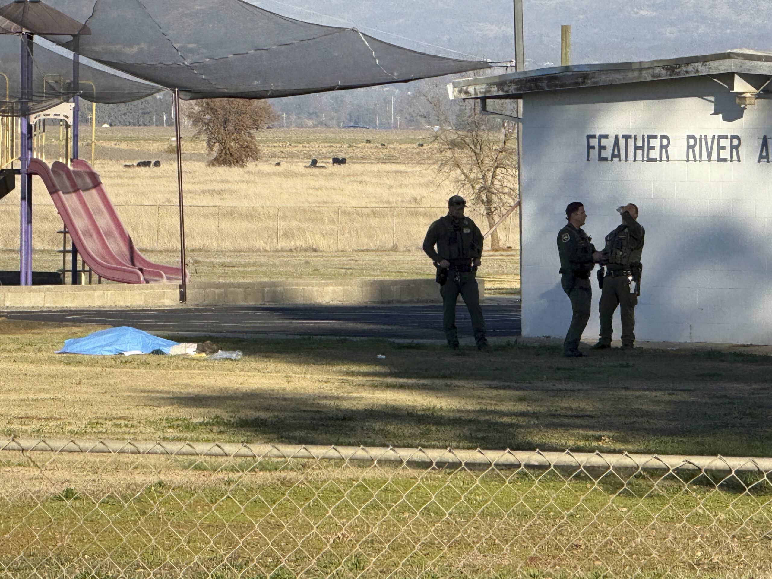 California school shooting: 2 children hurt, gunman dead