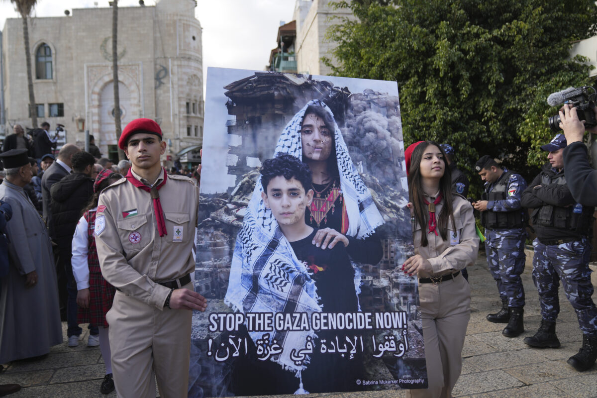 Bethlehem marks somber Christmas under shadow of war