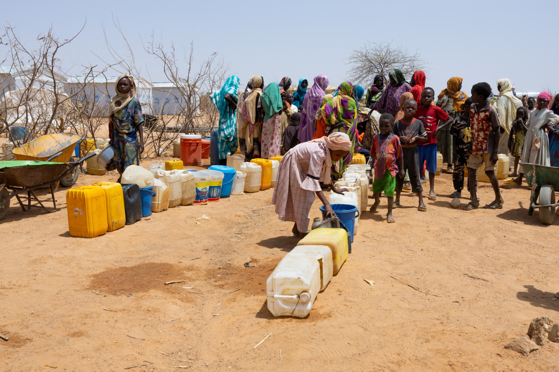 They fled war in Sudan. But they haven't been able to flee the hunger