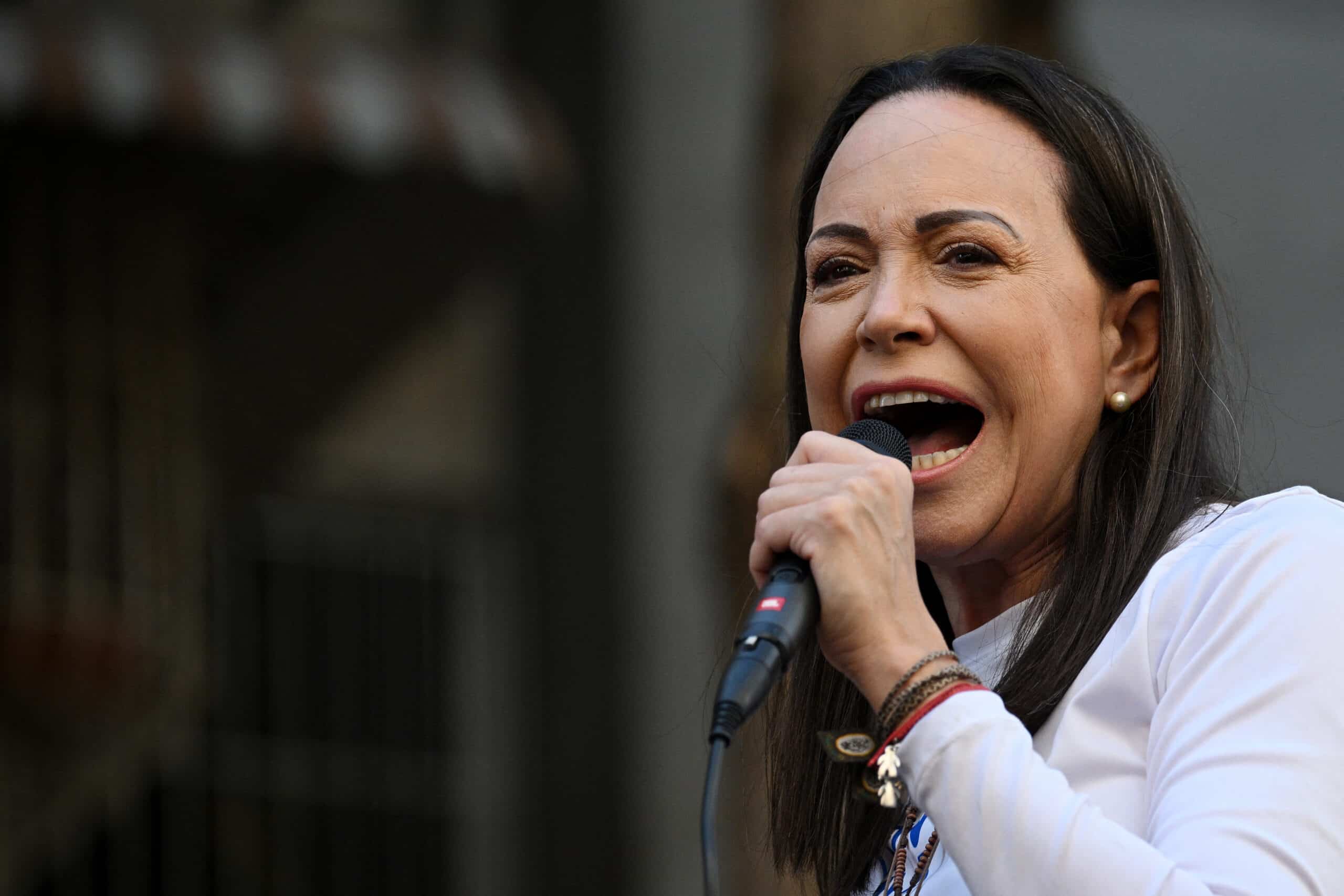 Venezuela opposition's face and fire: Maria Corina Machado