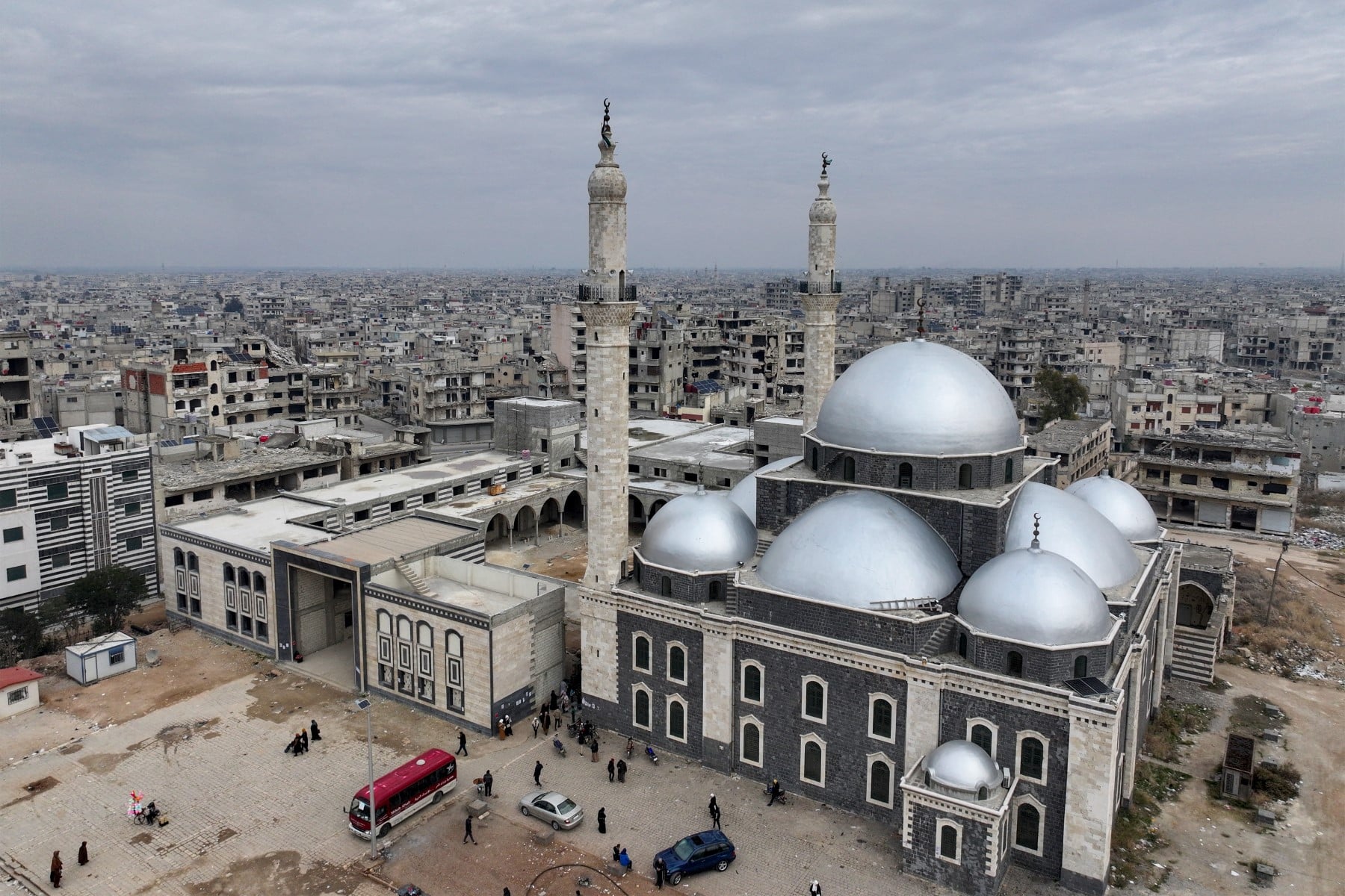 Elaborate military tunnel complex linked to Assad's palace