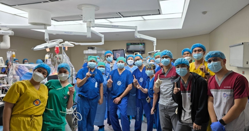 Ang robot-aided heart surgery ni St. Luke ay una sa Southeast Asia