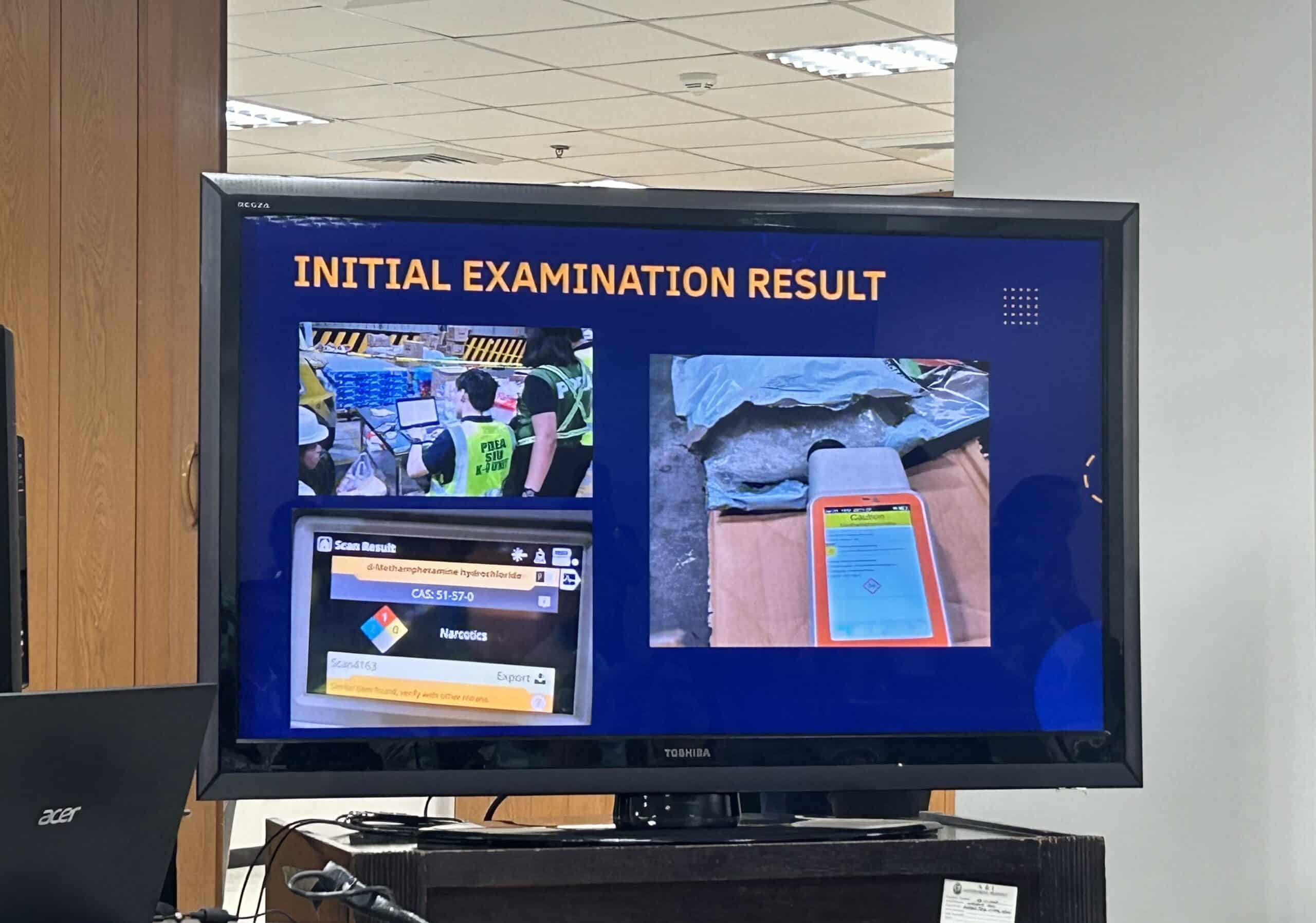 Mahigit sa 400 kilo ng Shabu na nagkakahalaga ng P2.7-B na nakuha mula sa Pakistan