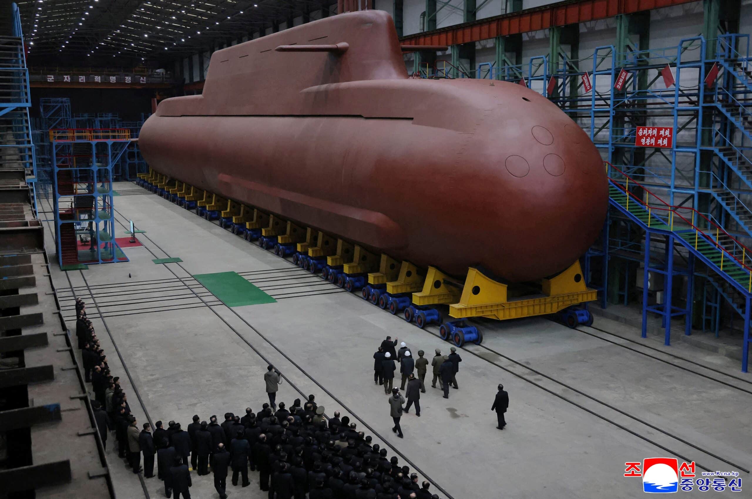 North Korea’s Kim visits nuclear subs as Putin hails ‘invincible’ bond