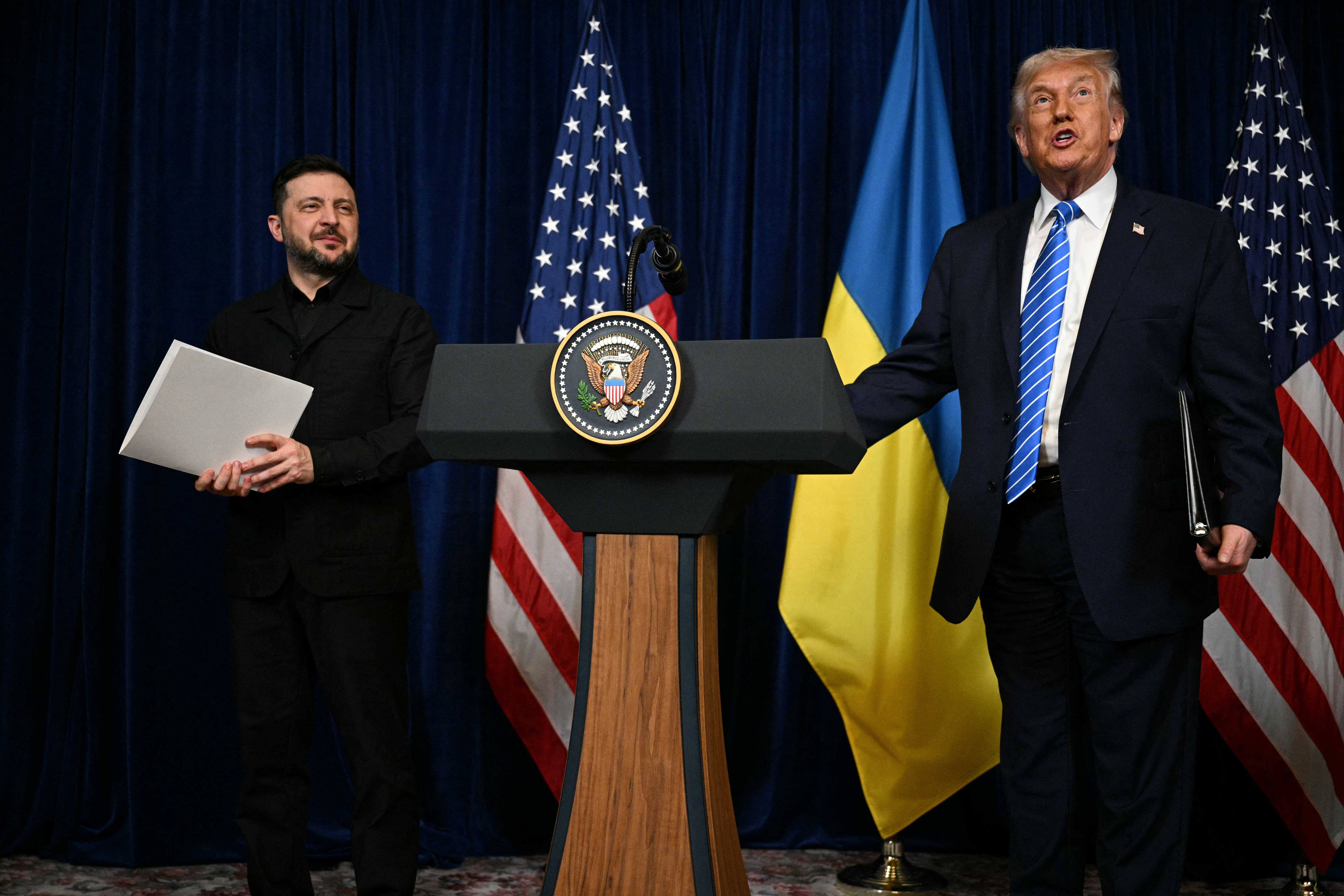 Trump says Zelensky and Putin ‘serious’ in war talks sprint