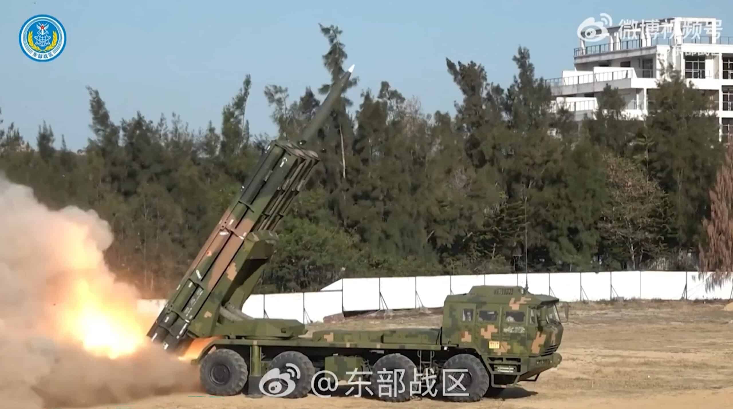 China fires missiles on second day of military drills around Taiwan