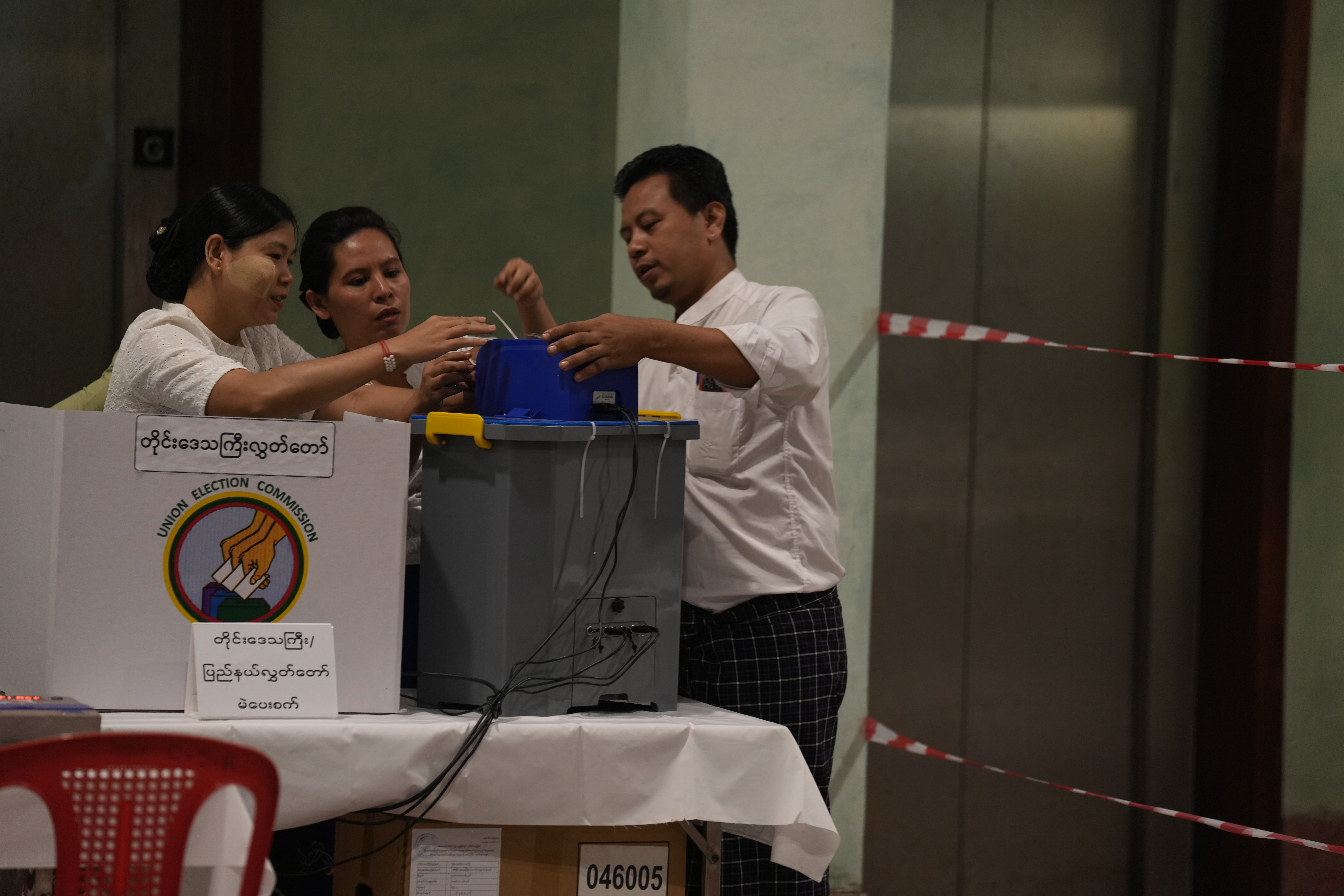 Polls open for military-ruled Myanmar’s first election in 5 years