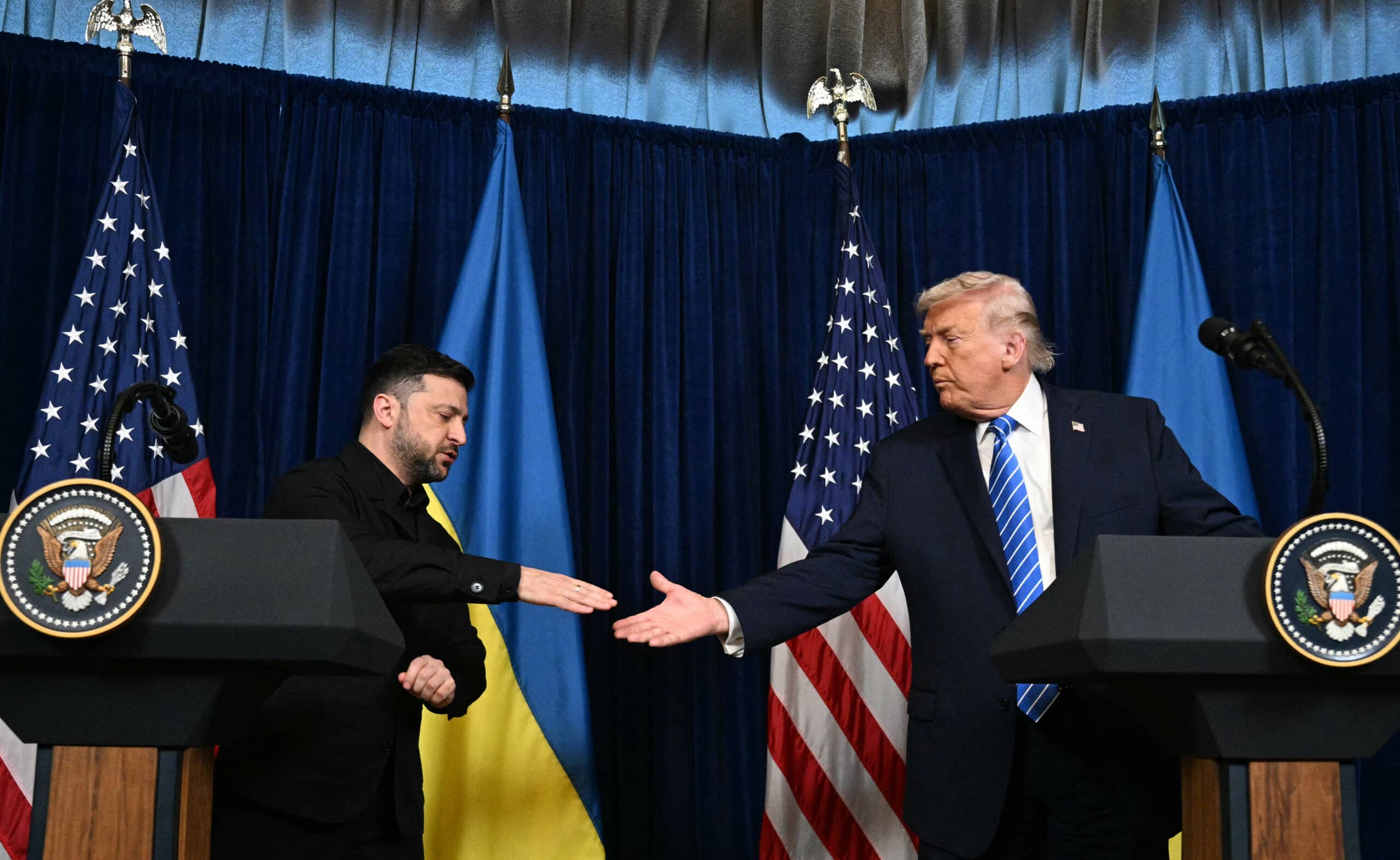 Trump says Ukraine deal closer but no talks breakthrough
