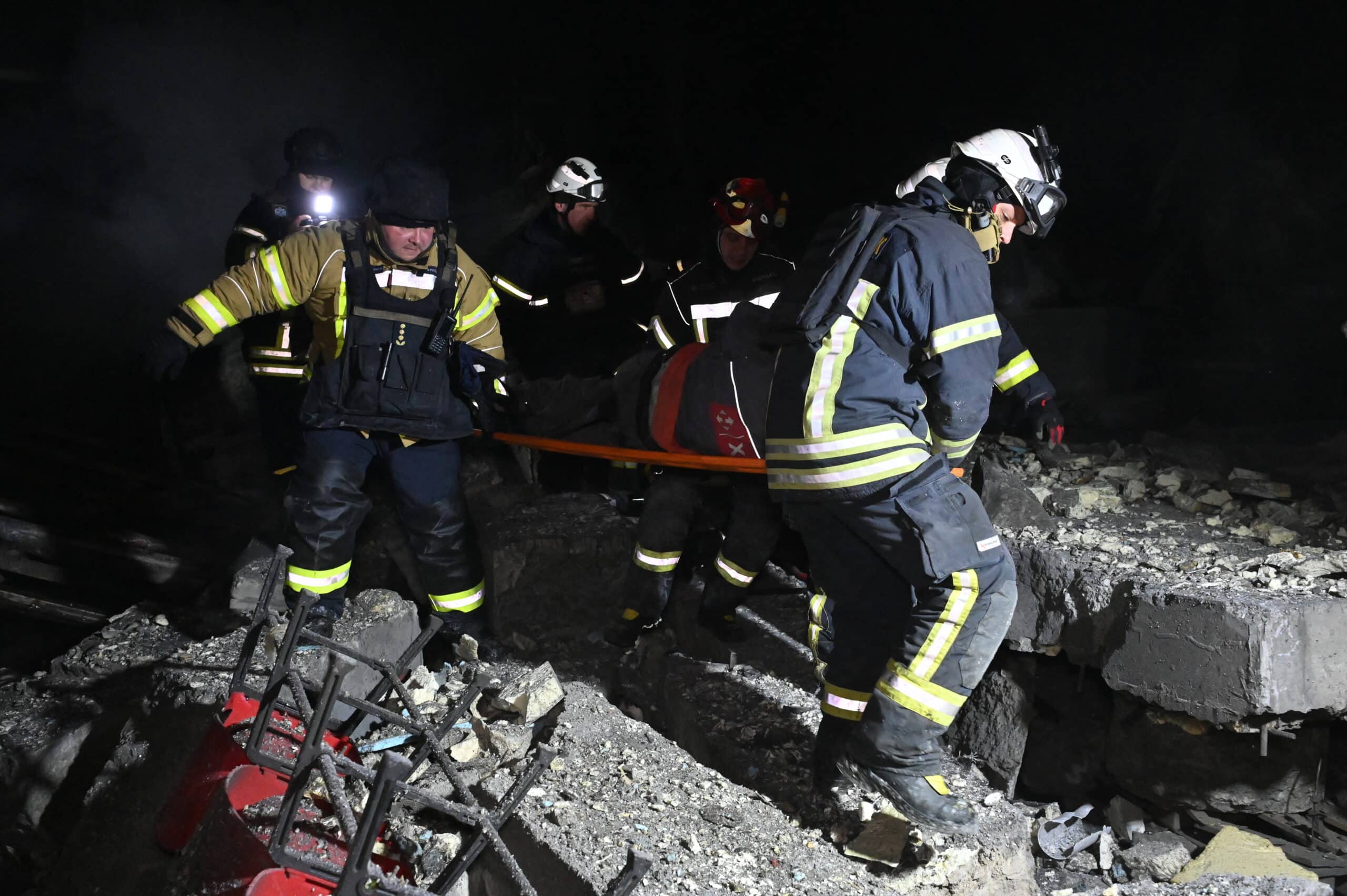 Russia strikes power plant, kills four in Ukraine barrage