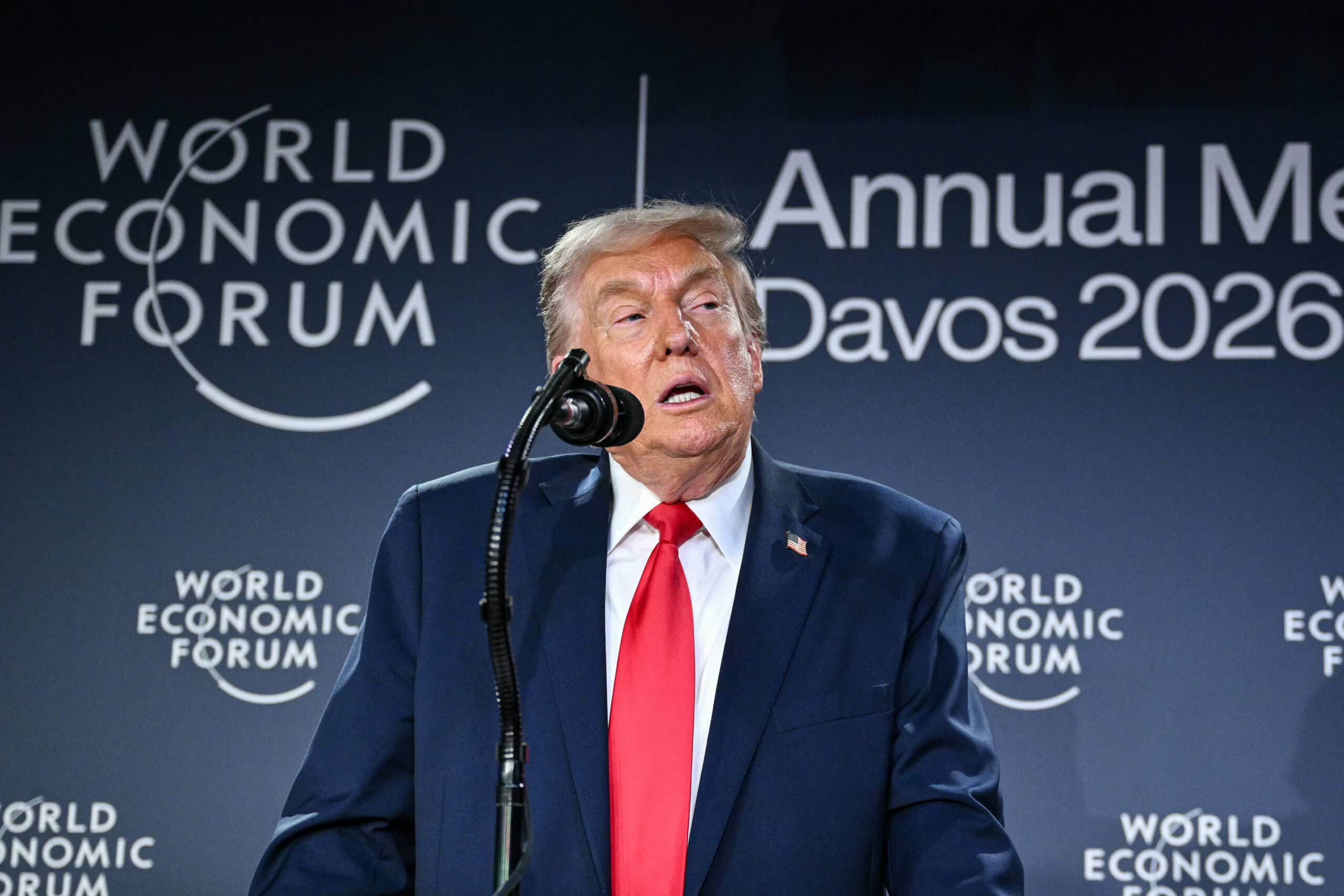 In Davos speech, Trump repeatedly refers to Greenland as ‘Iceland’